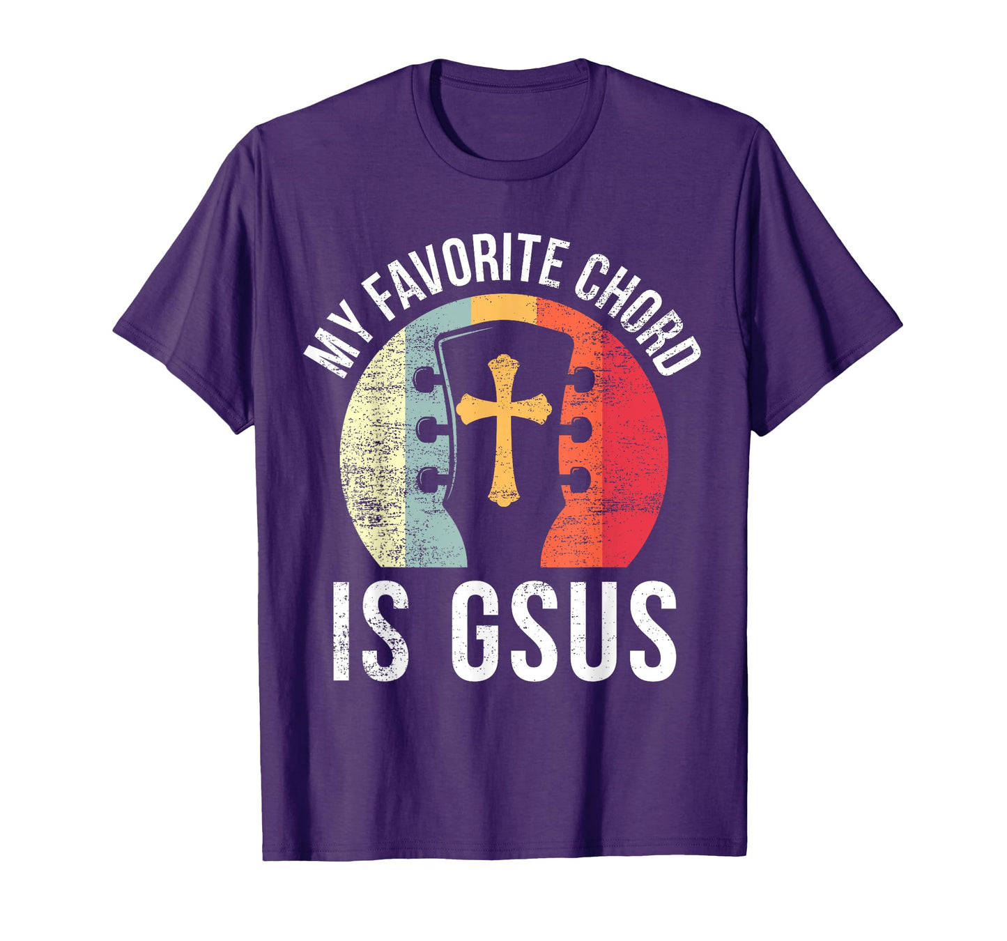 Christian Guitar Player Jesus My Favorite Chord Guitarist T-Shirt
