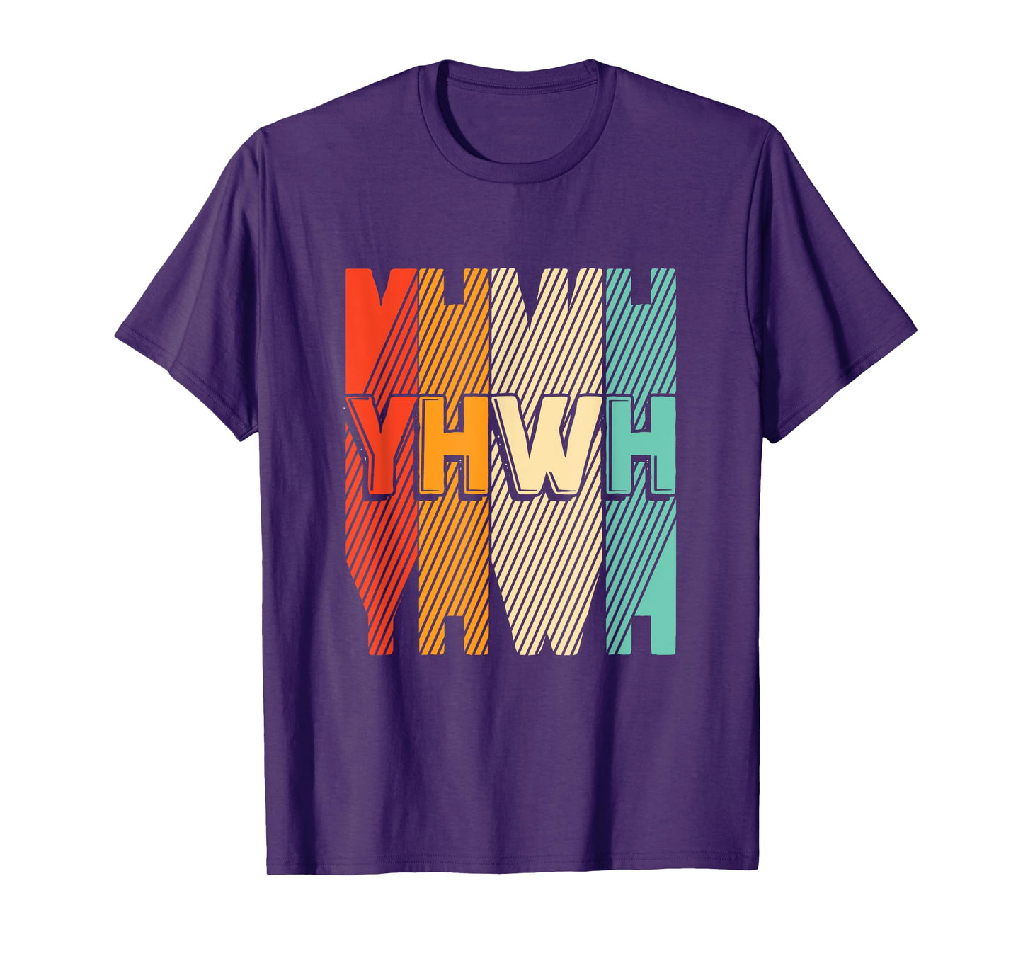 Retro Vintage Paleo Hebrew God Of Israel Yahweh Yhwh T-Shirt