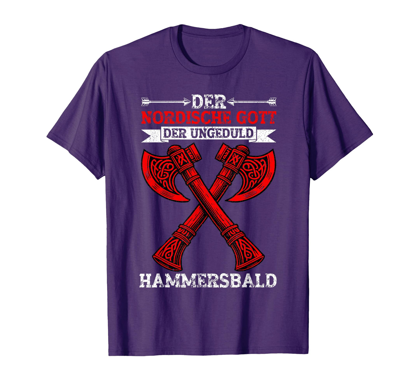 The Nordic God The Impatience Hammer Soon Viking T-Shirt
