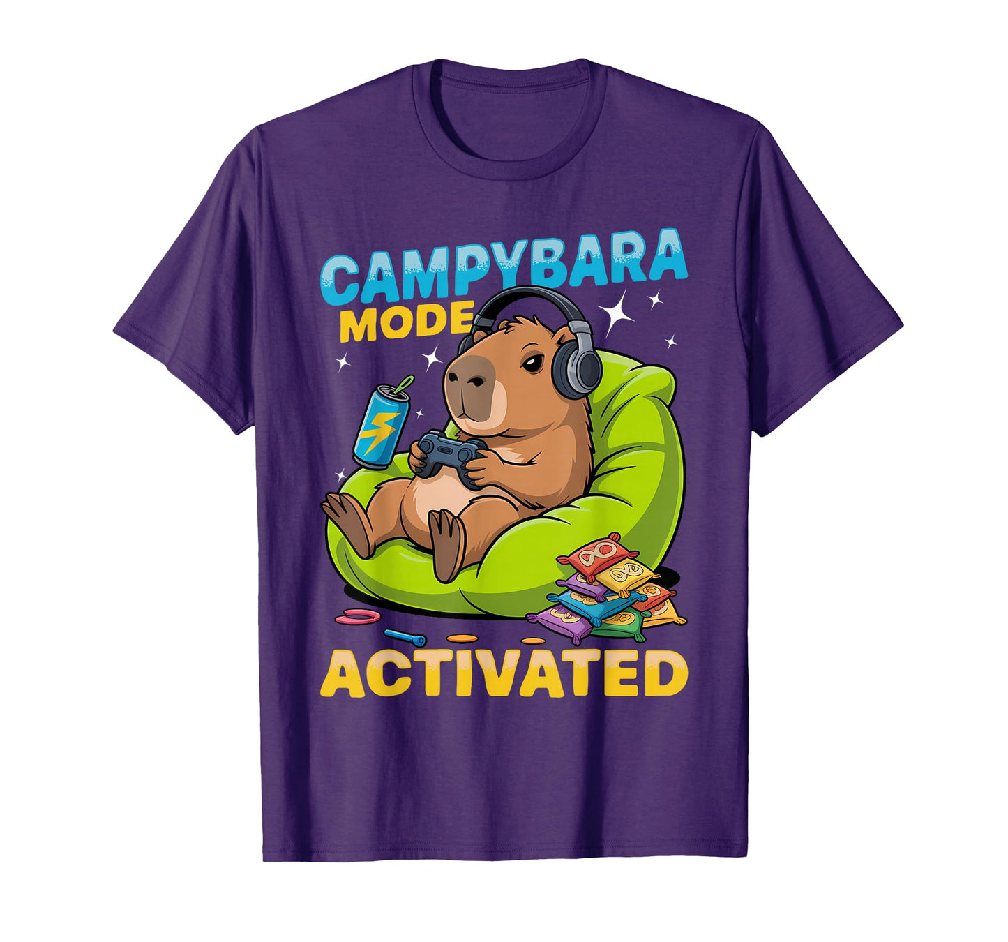 Capybara Gamer Gaming T-Shirt