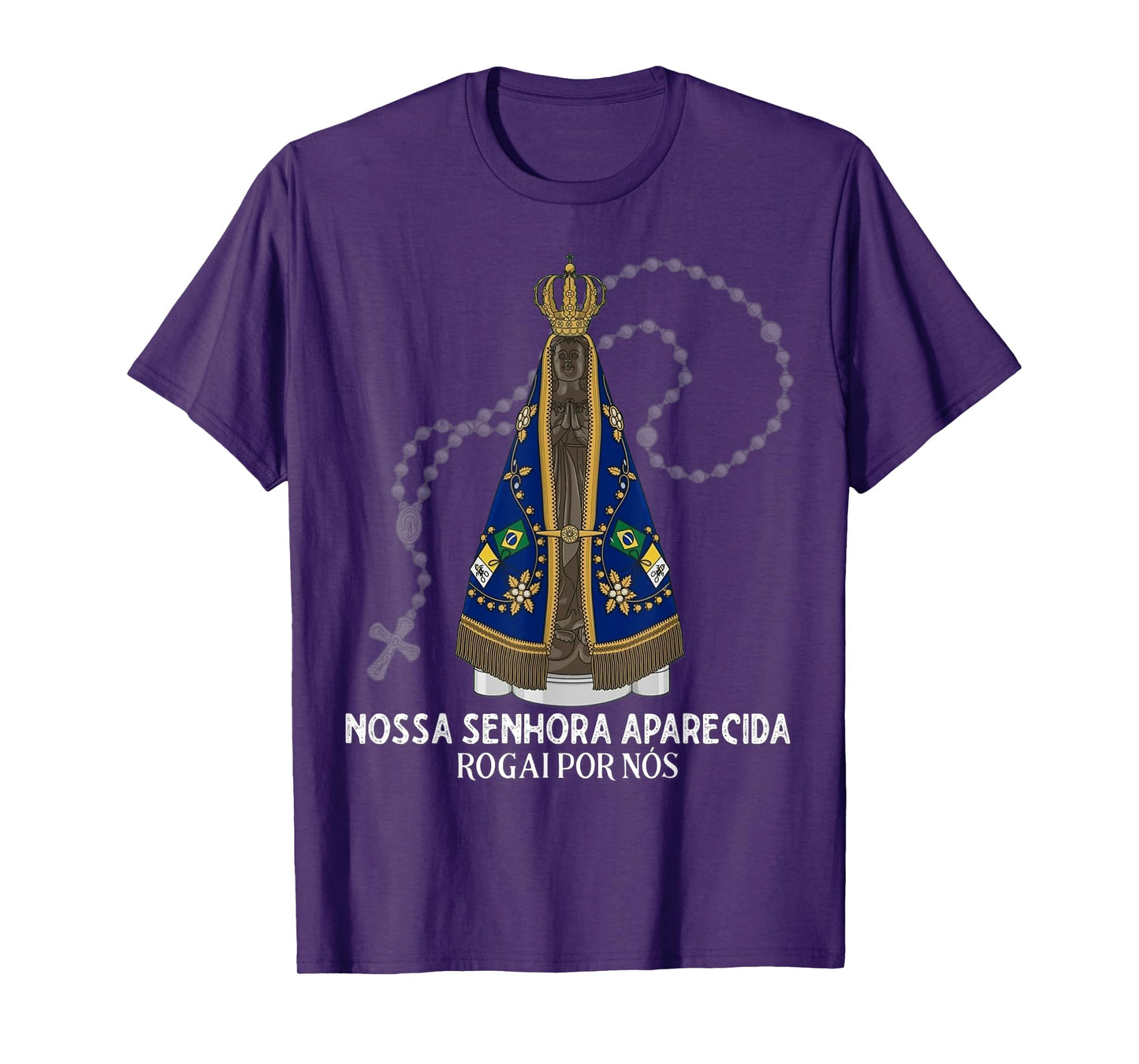 Nuestra Señora de Aparecida Pilgrimage Marian Catholic T-Shirt