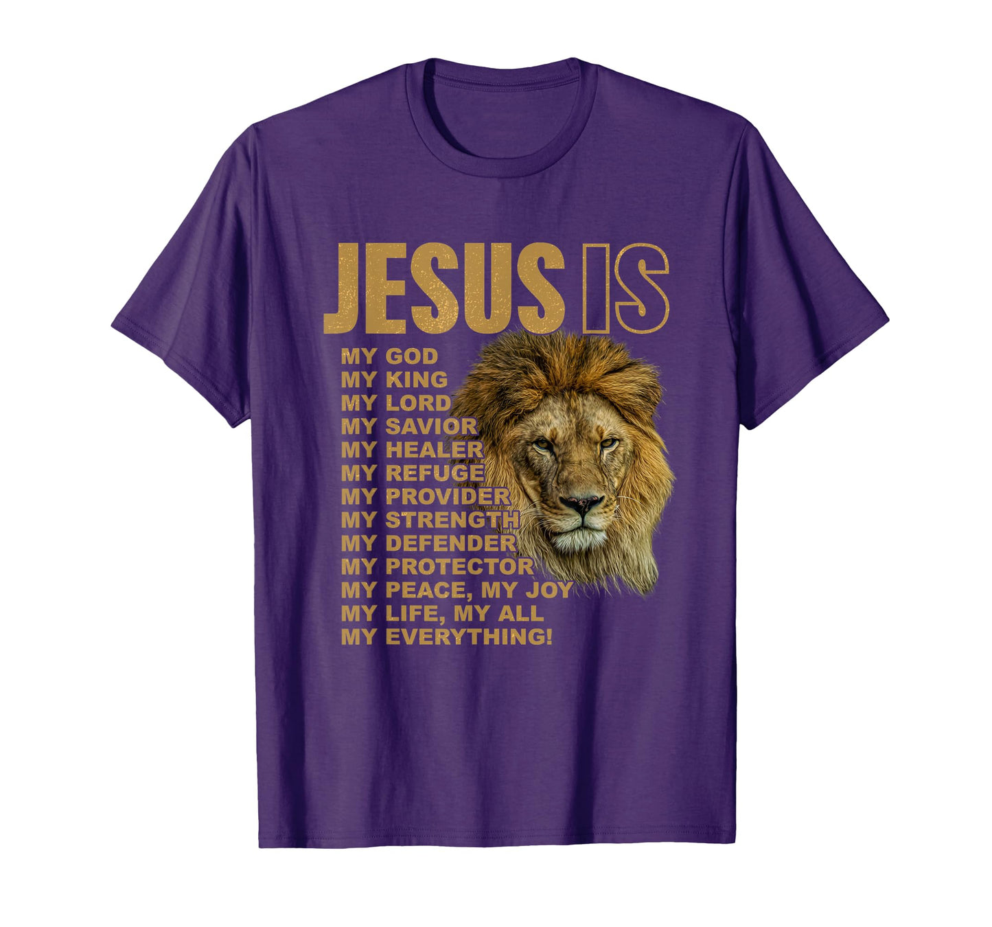 Jesus Is My All My Everything My God Lord Savior T-Shirt