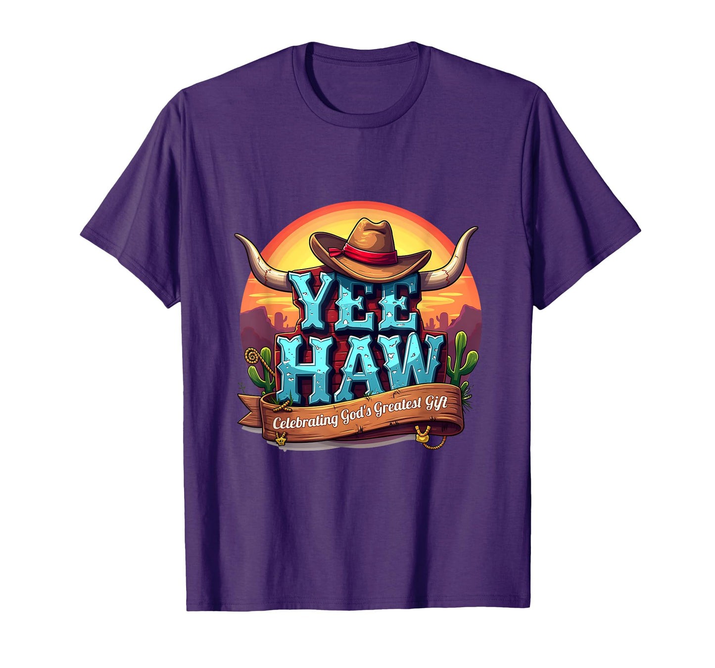 Celebrating Greatest Camp Youth Yee Haw VBS 2025 T-Shirt