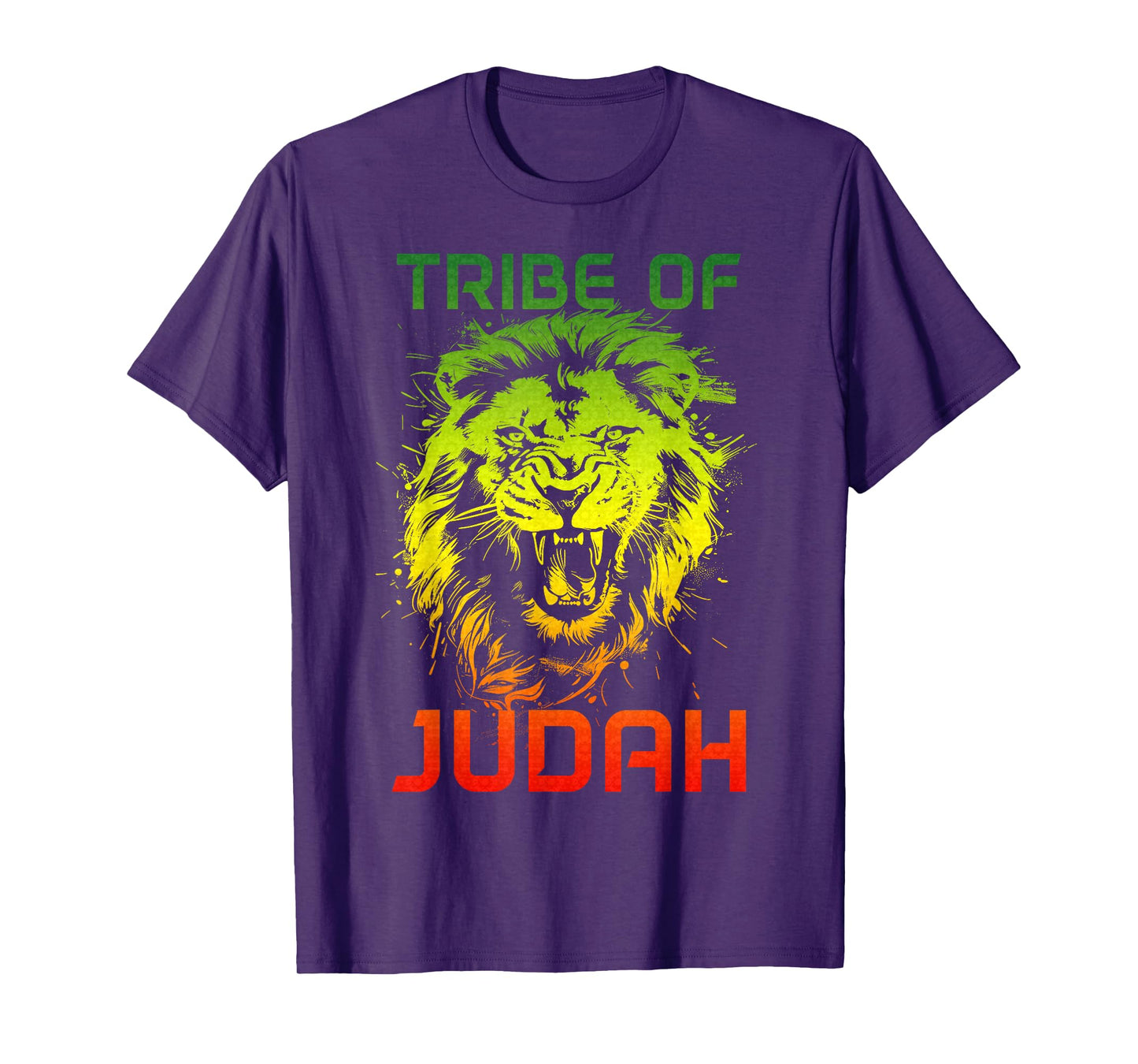 Lion Of Judah Tribe Hebrew Israelite Reggae African YHWH T-Shirt