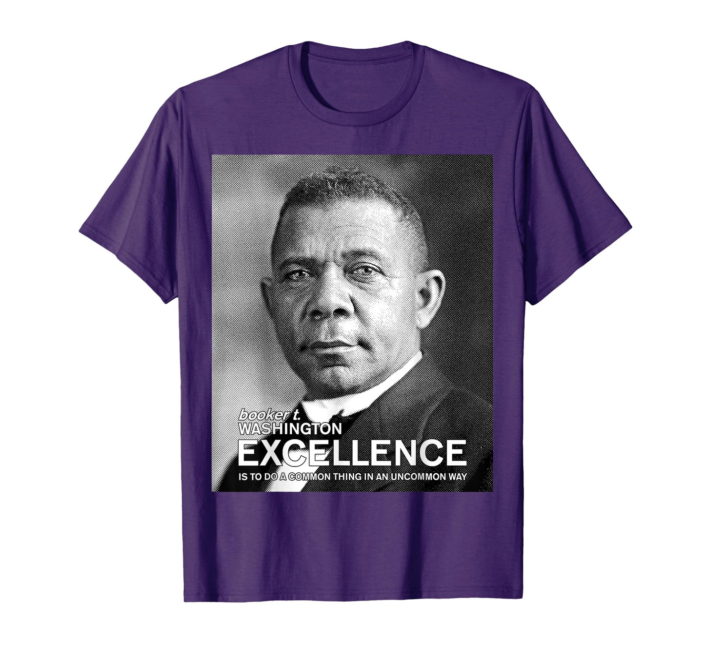 Inspirational Black History Booker Washington Excellence T-Shirt