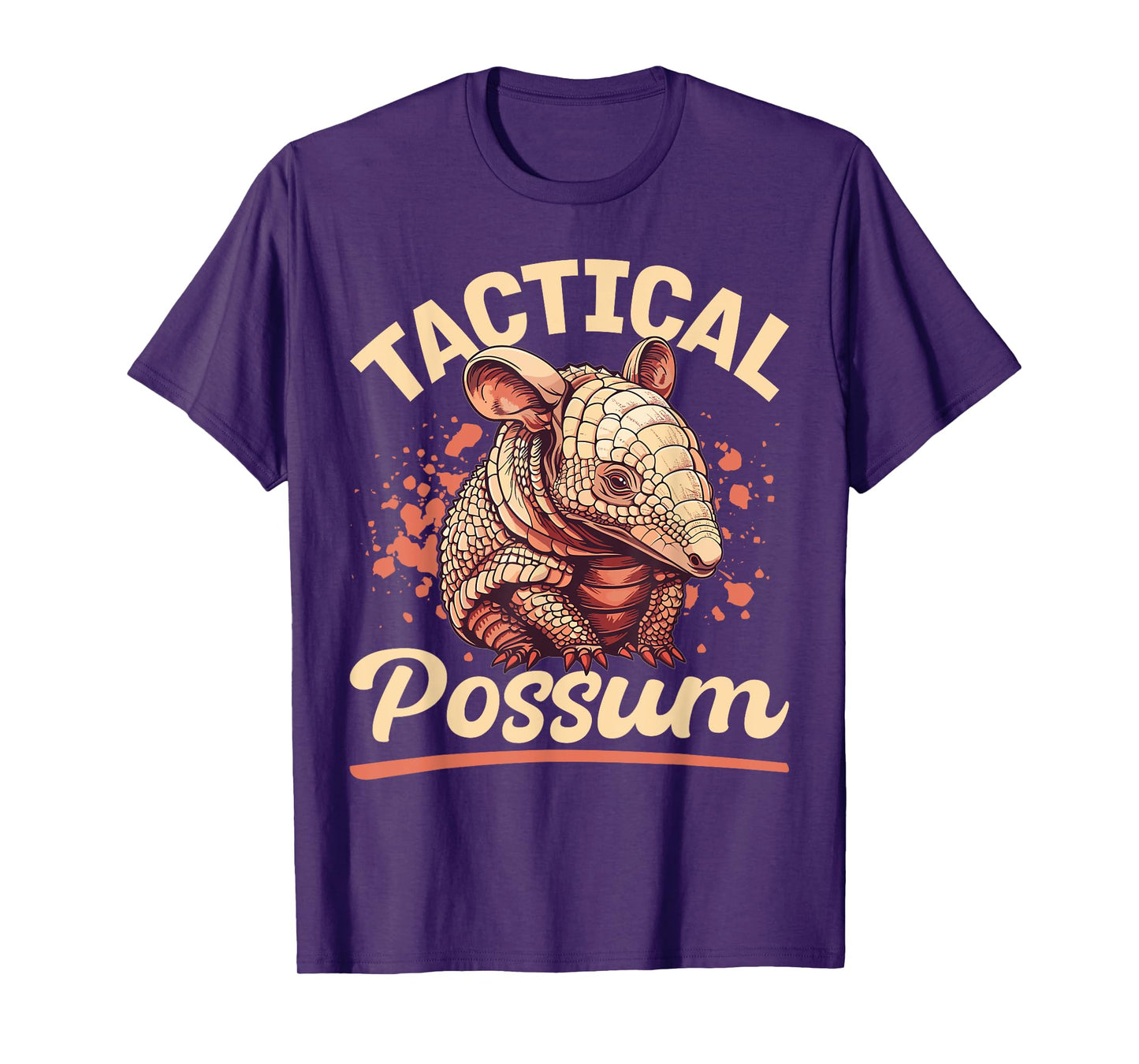 Funny Armadillo Animal Tactical Possum T-Shirt