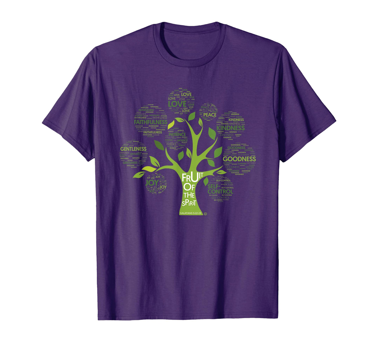 Fruit of the Spirit Bible Verse T-shirt T-Shirt
