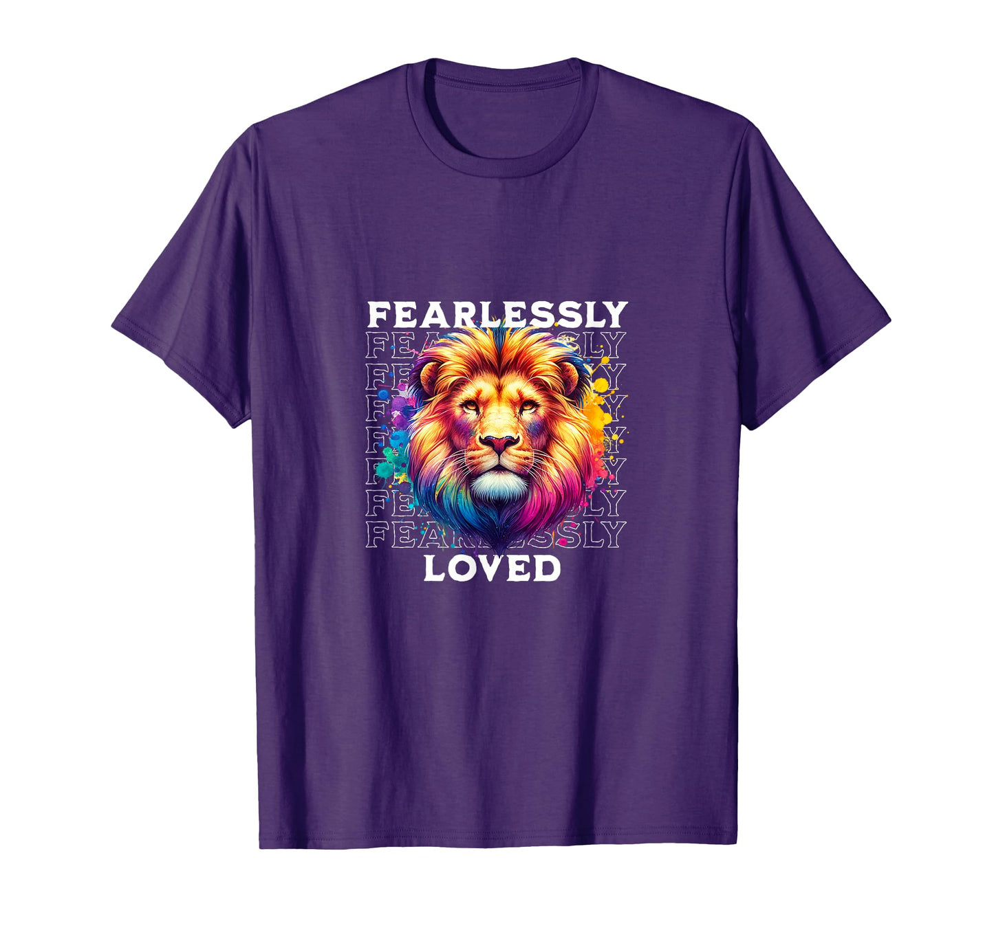 Fearlessly Loved Christianity Christian T-Shirt