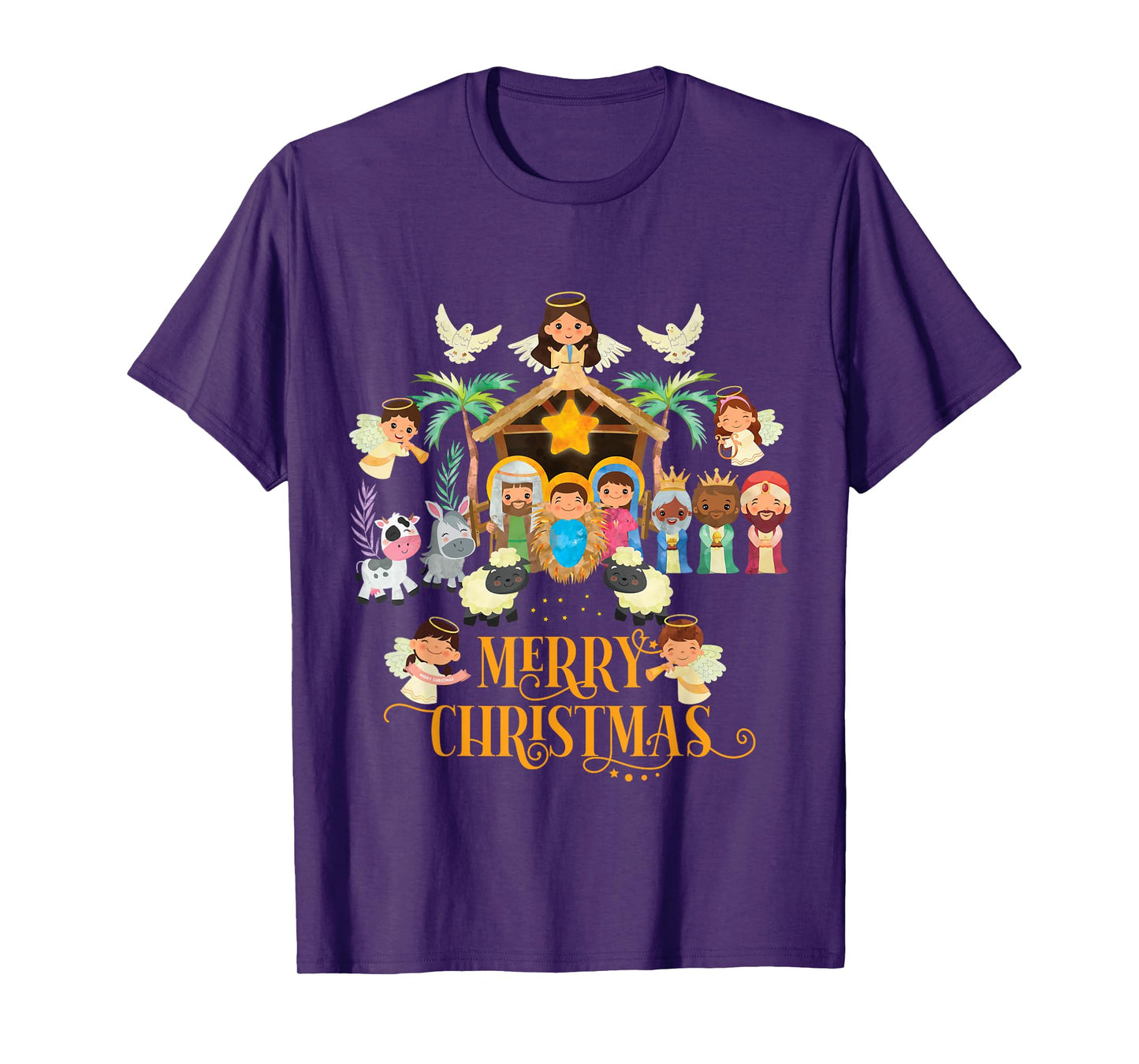 Christmas Nativity True Story Nativity Scene T-Shirt