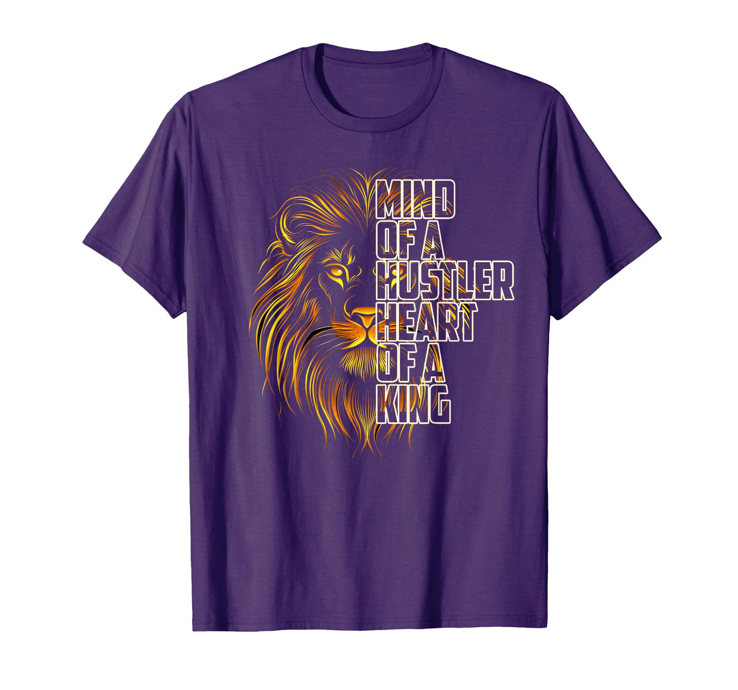 Lion's Mind -Lion's Heart - A King Jesus Cross Child of God T-Shirt