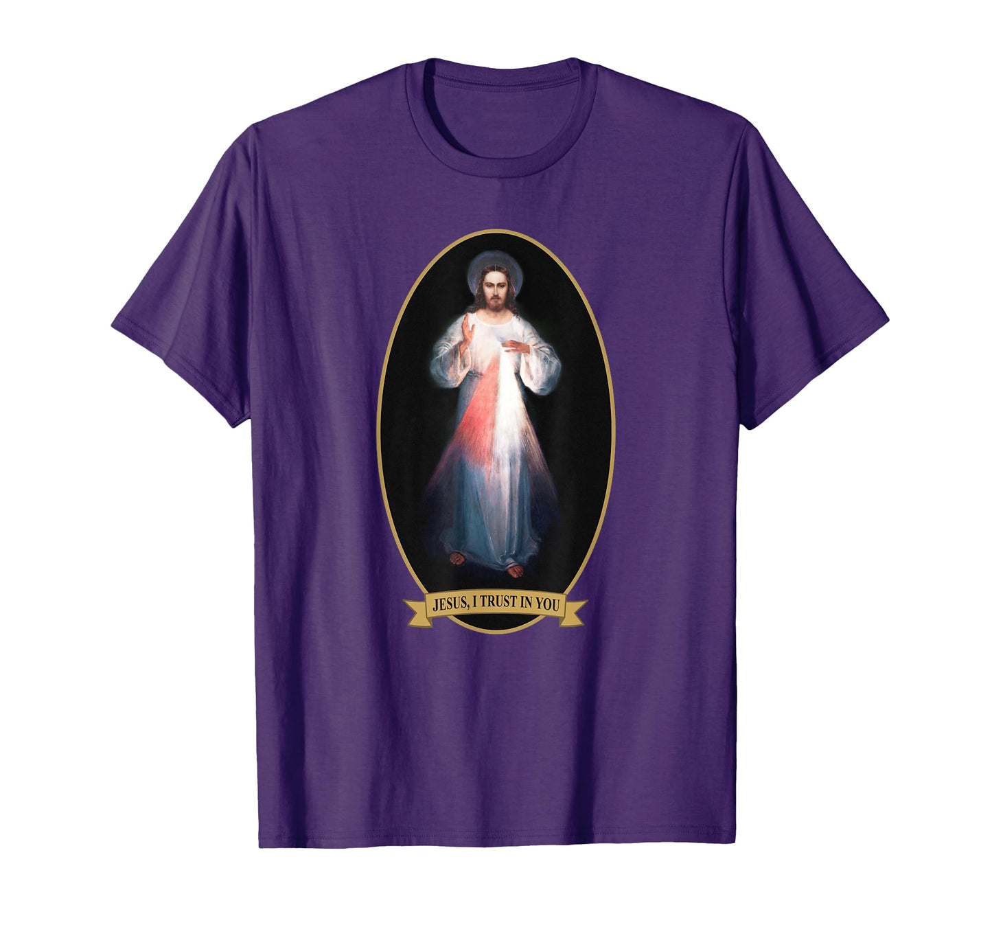 Divine Mercy, Jesus I Trust in You T-Shirt