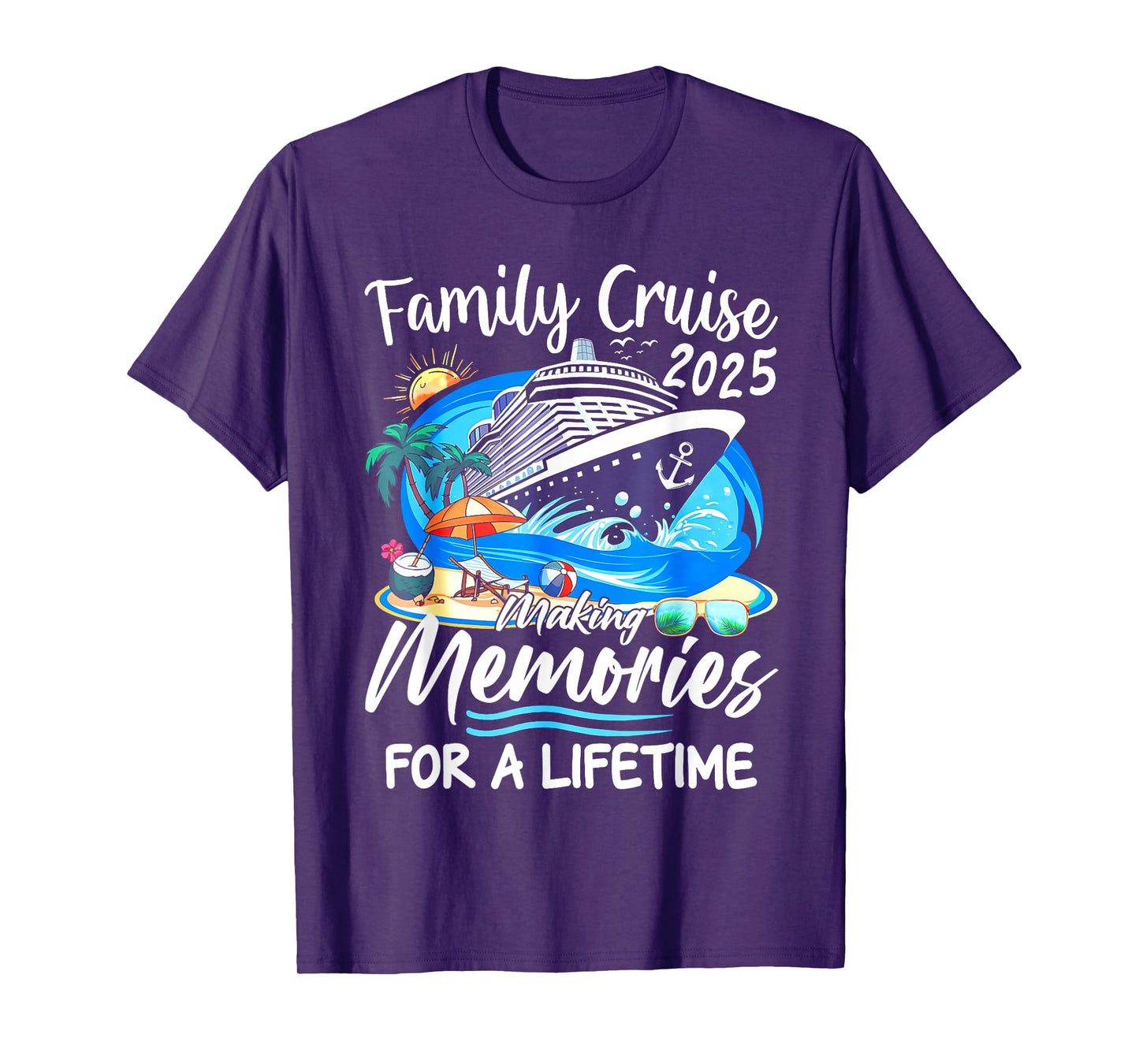 Family Cruise 2025 Making Memories For A Lifetime T-Shirt