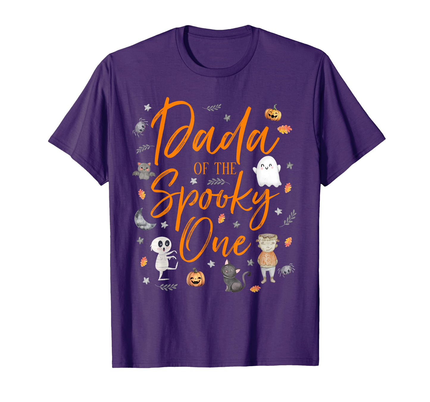 Dada of Spooky One Birthday Outfit Boy 1st First Birthday T-Shirt