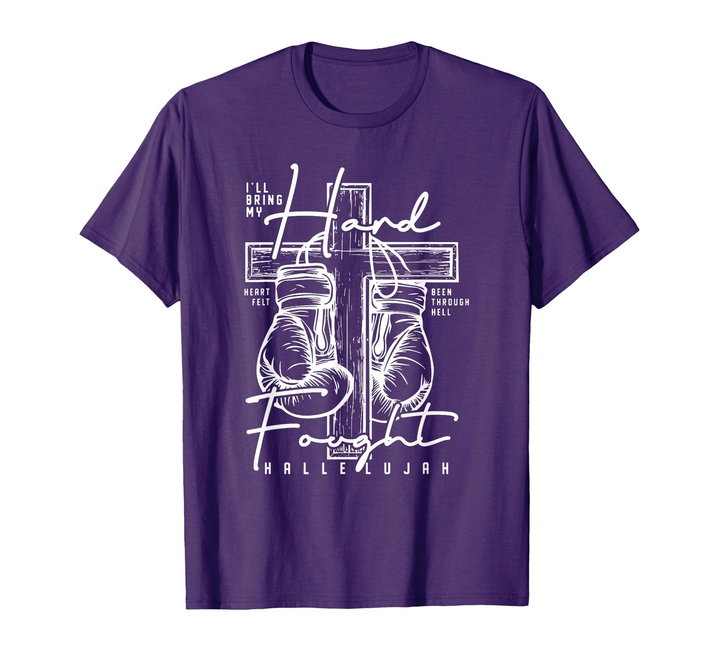 Brandon Hard Fought Hallelujah Praise Jesus T-Shirt