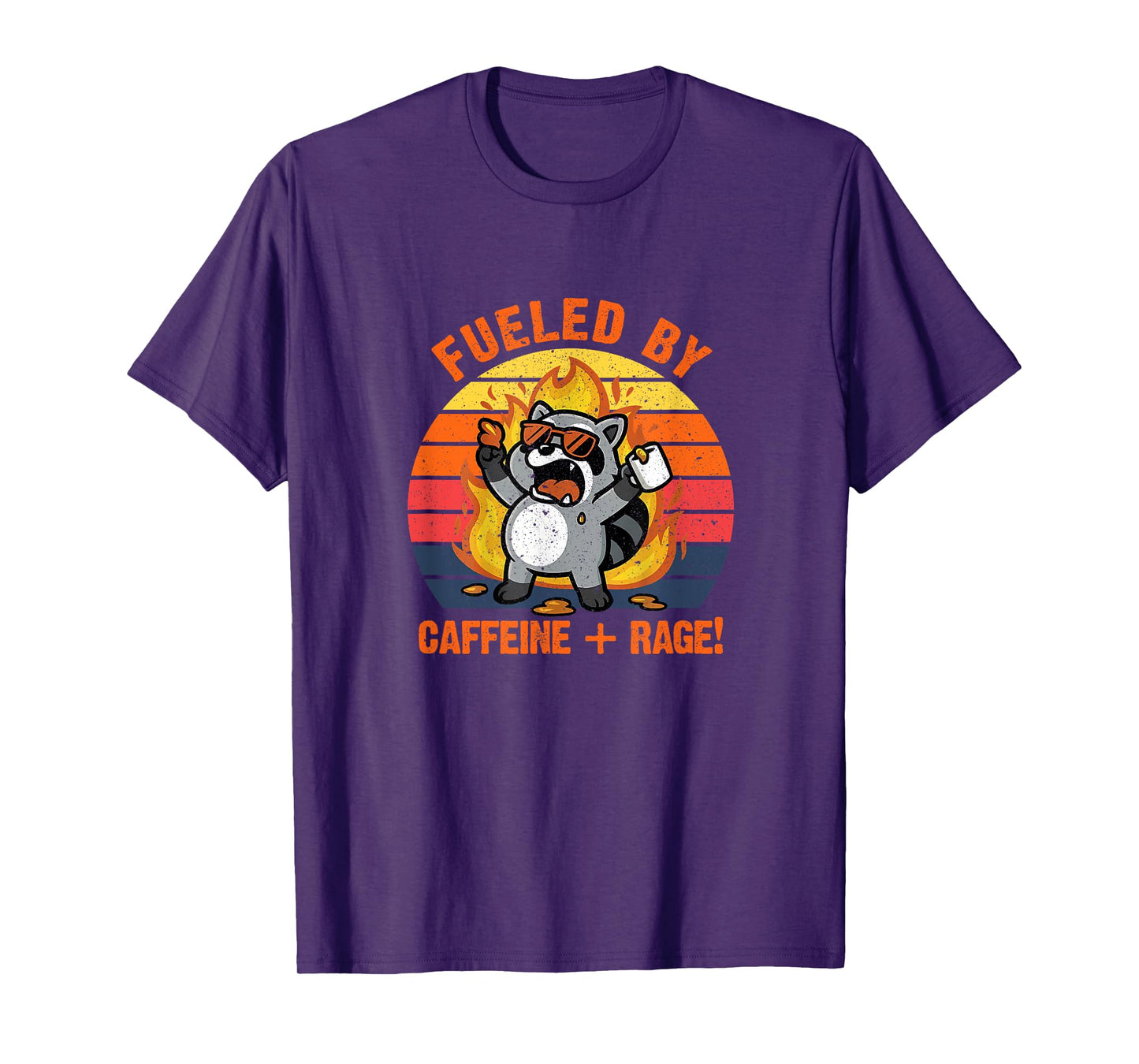 Fueled By Caffeine Rage T-Shirt