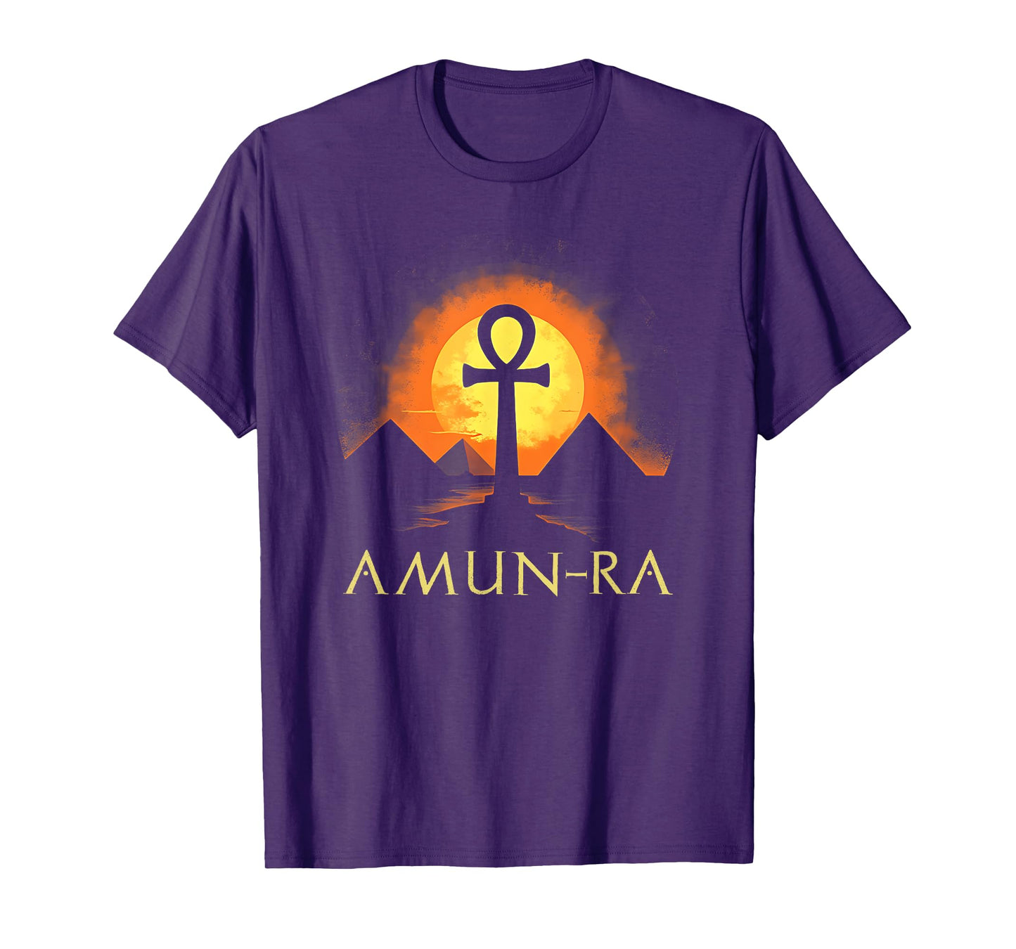 Amun Ra Ancient Egyptian God Ankh T-Shirt