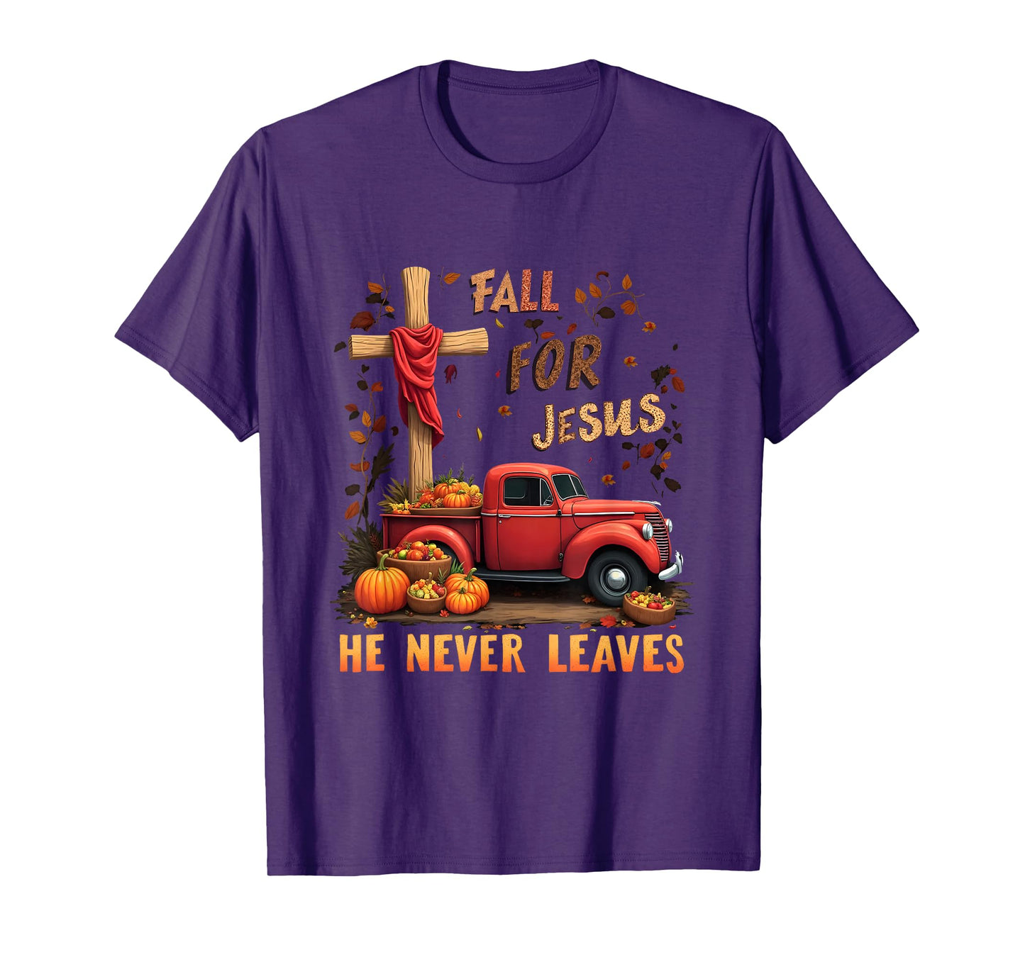 Jesus My Favourite Season Fall Christian Thanksgiving Autumn T-Shirt