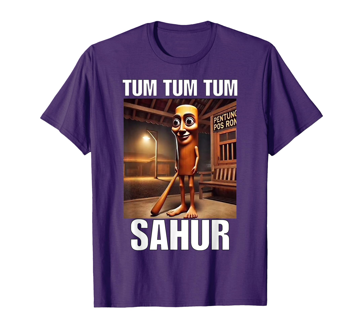 Funny tum tum tum sahur italian brainrot gen z T-Shirt