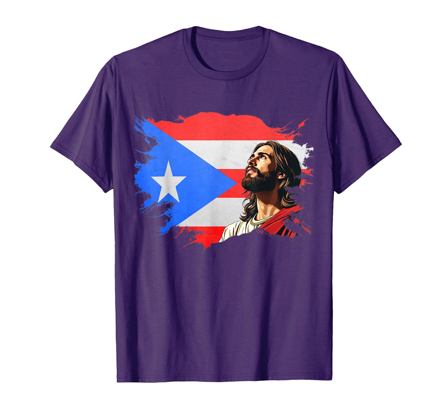 Puerto Rican Heritage Proud Christian T-Shirt