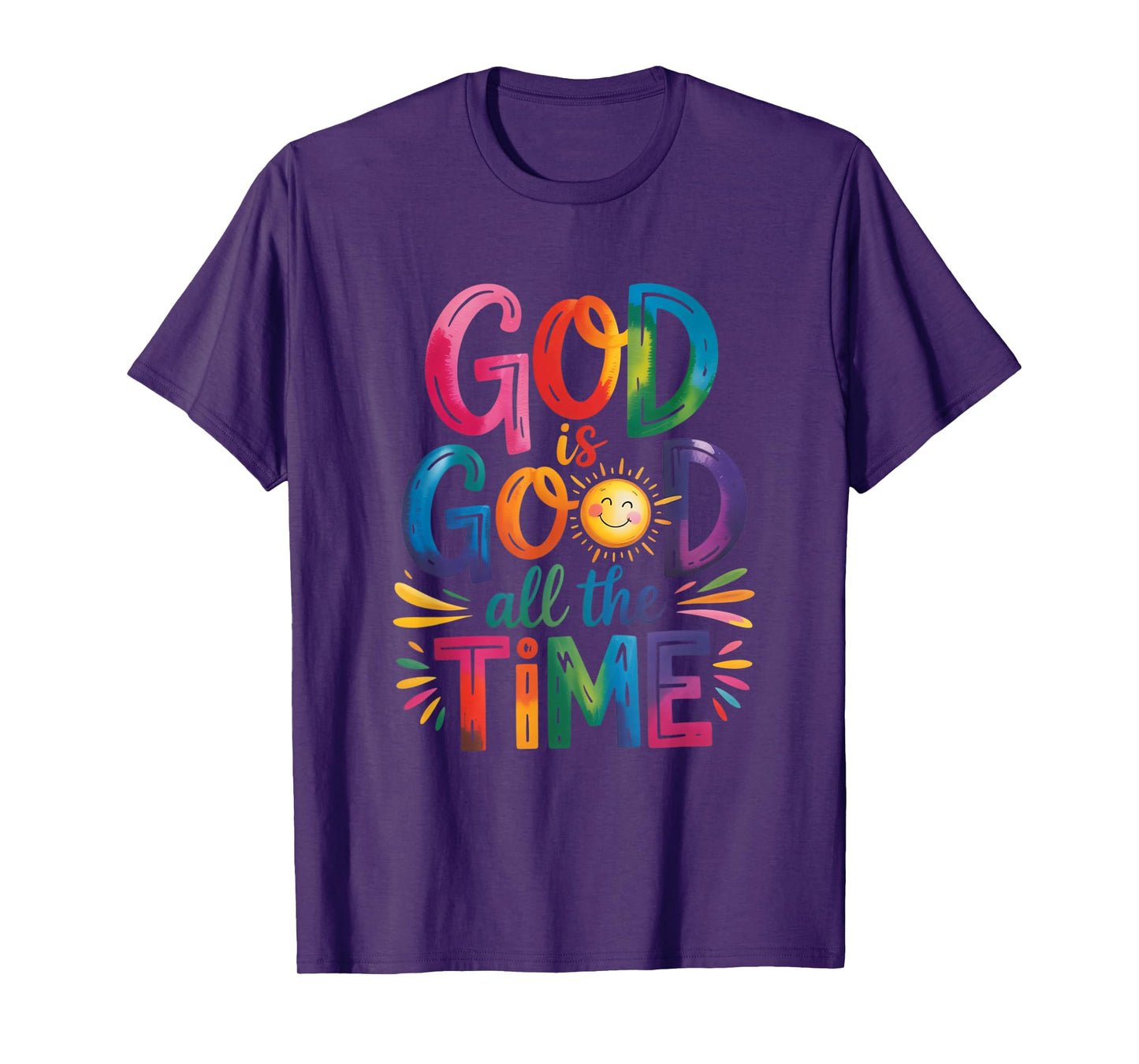 God is Good All The Time Jesus Christ Christian Gift T-Shirt