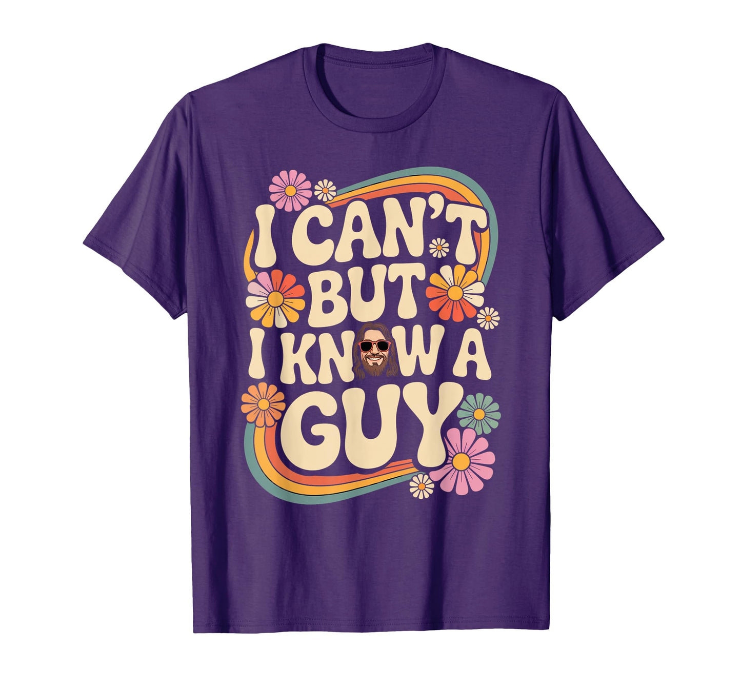 I Can't But I Know A Guy Jesus Cross Funny Christian T-Shirt