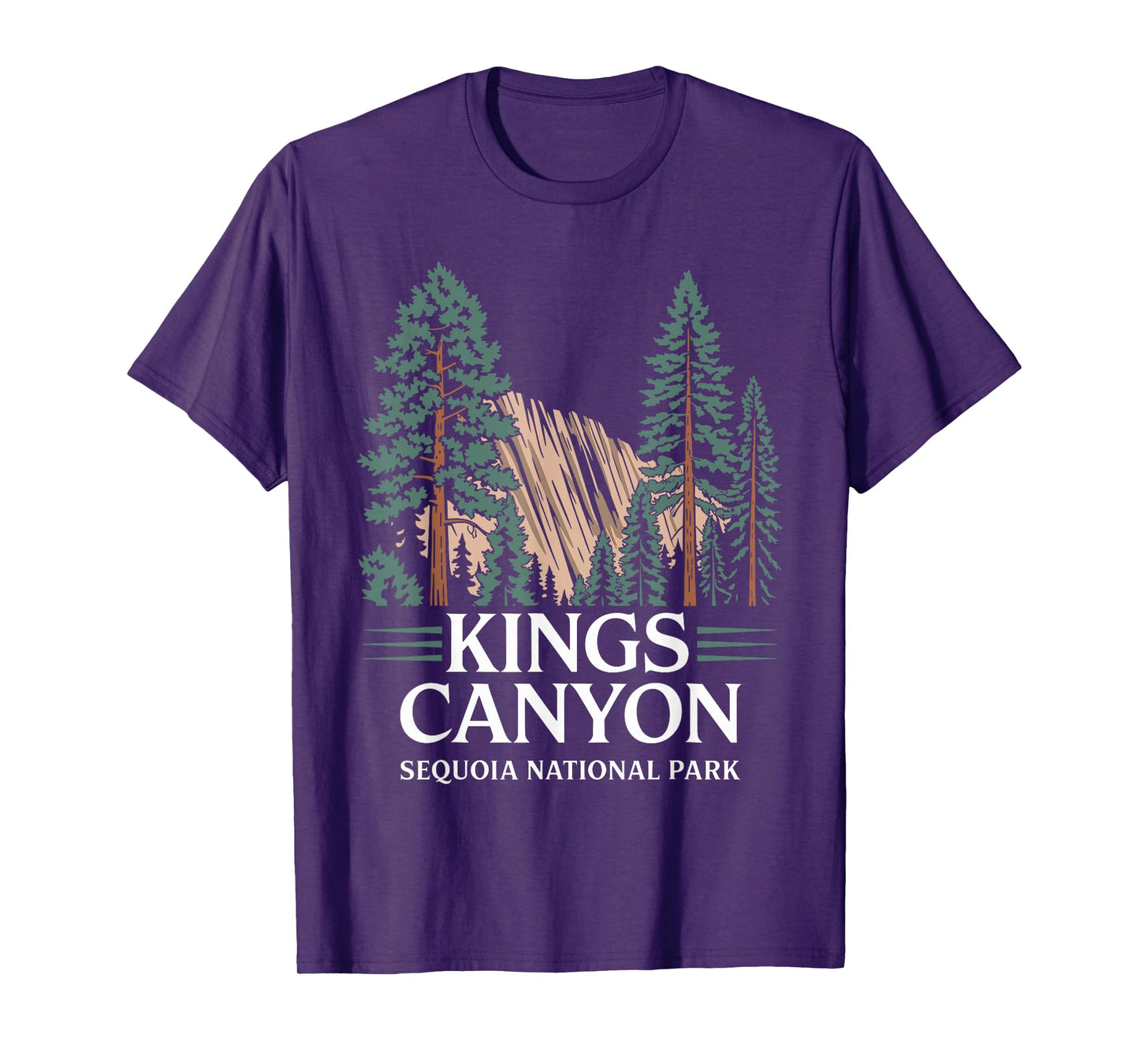 Kings Canyon National Park Sequoia Landscape T-Shirt
