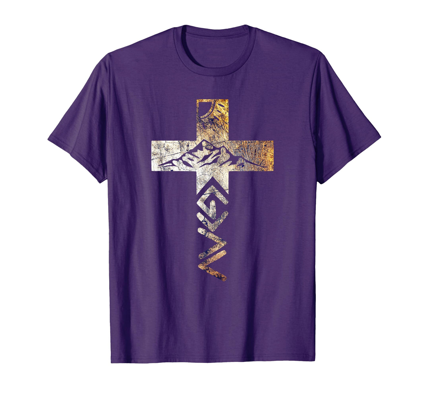 God Greater Than The Highs And Lows Cross for Christians T-Shirt