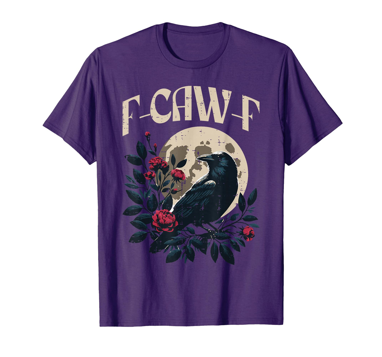 Funny Crow Meme Caw Women Kids Boys Men Girls Youth Teen T-Shirt