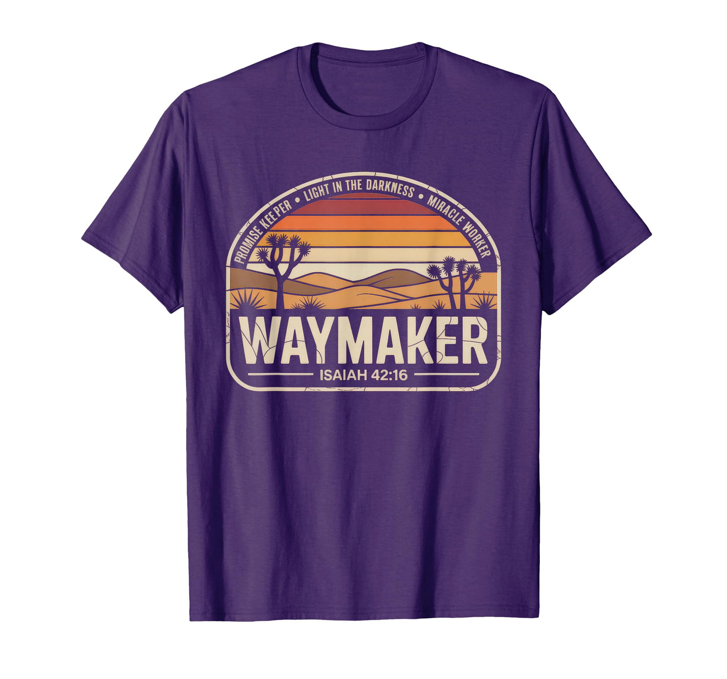 Waymaker Tshirt Promise Keeper Miracle Worker God Christian T-Shirt