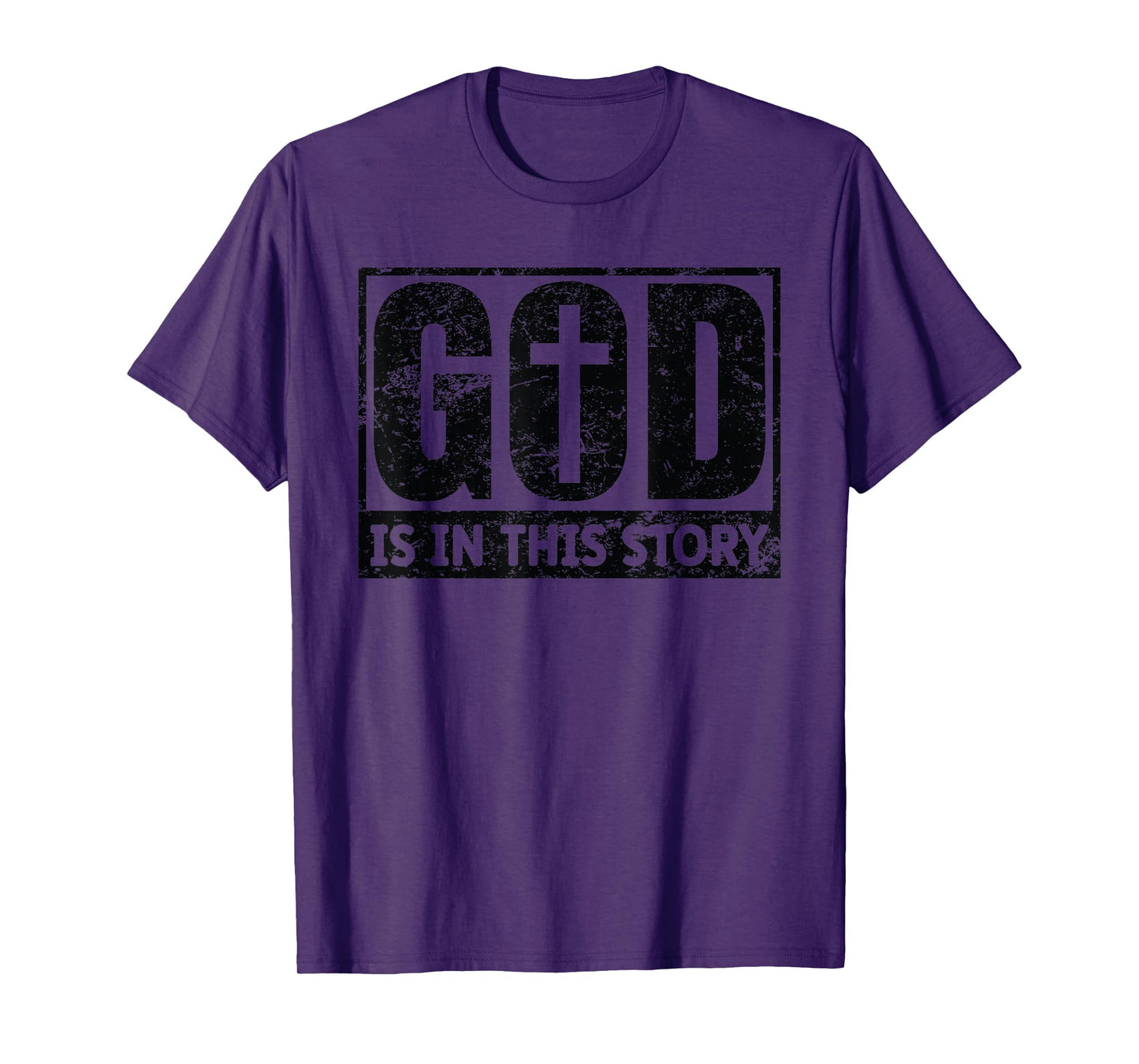God is in This Story Christian Faith - Bible Verse Religious T-Shirt