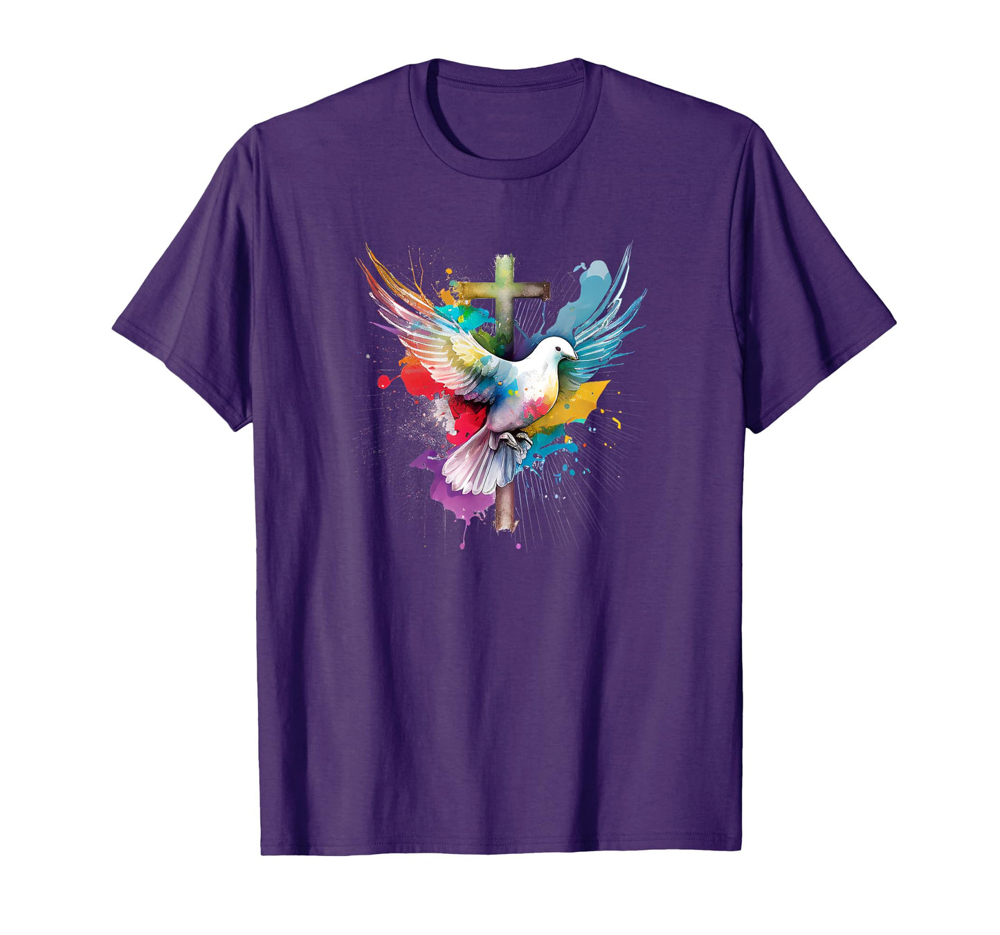 Holy Spirit Dove Praise Jesus Pentecost T-Shirt