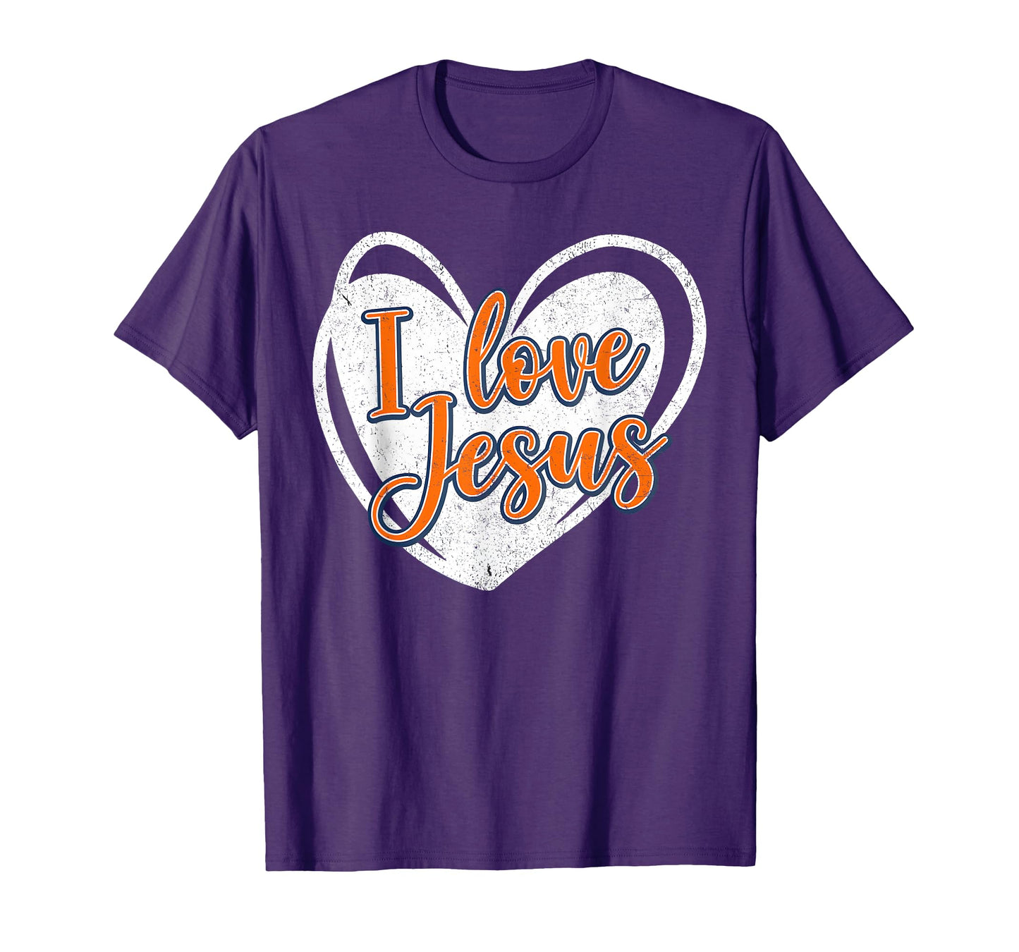 Jesus I Love Jesus Christian Cross God Faith Bible Pray T-Shirt