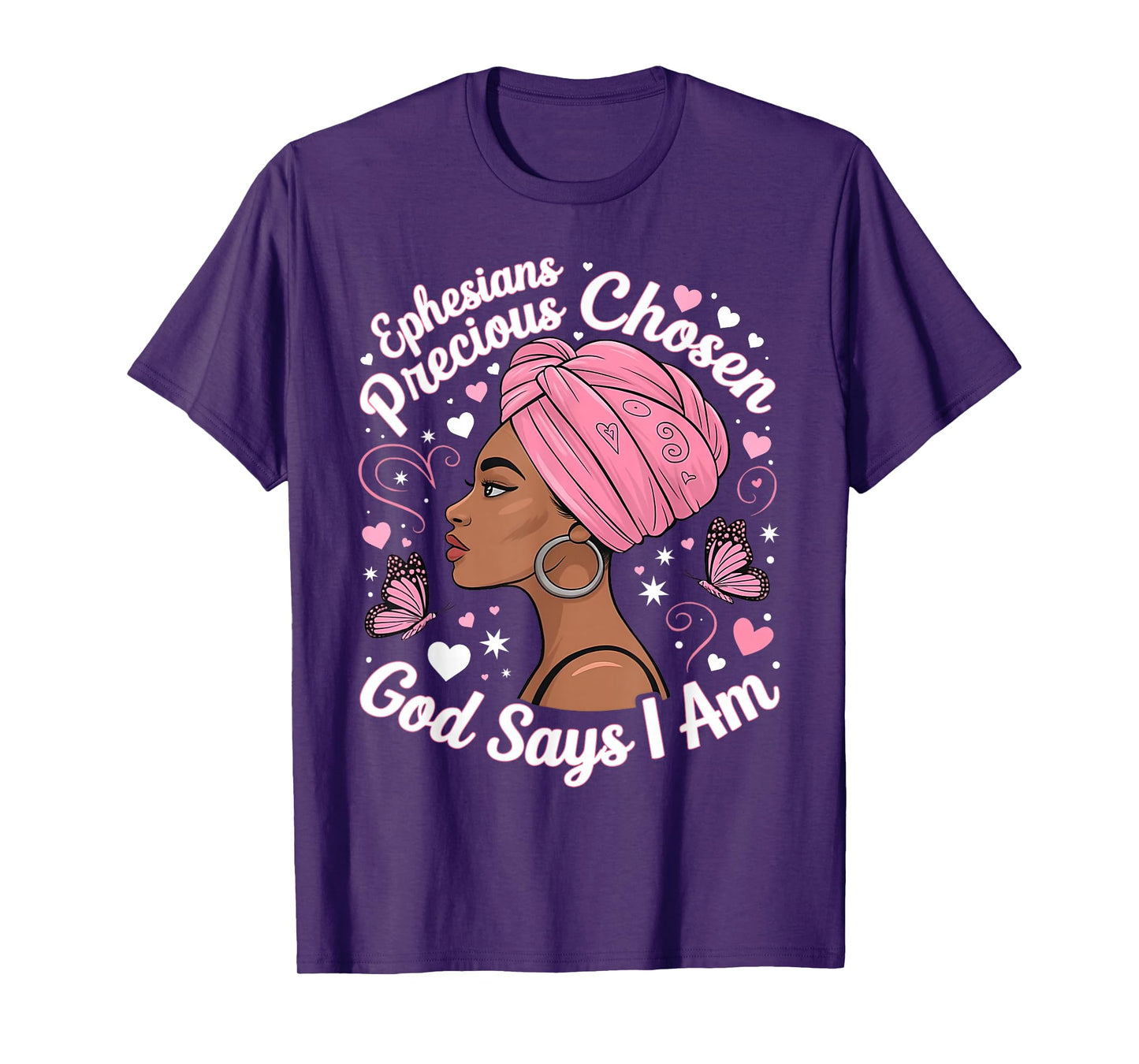 Breast Cancer Warrior God Says I Am Faith Strength Warrior T-Shirt