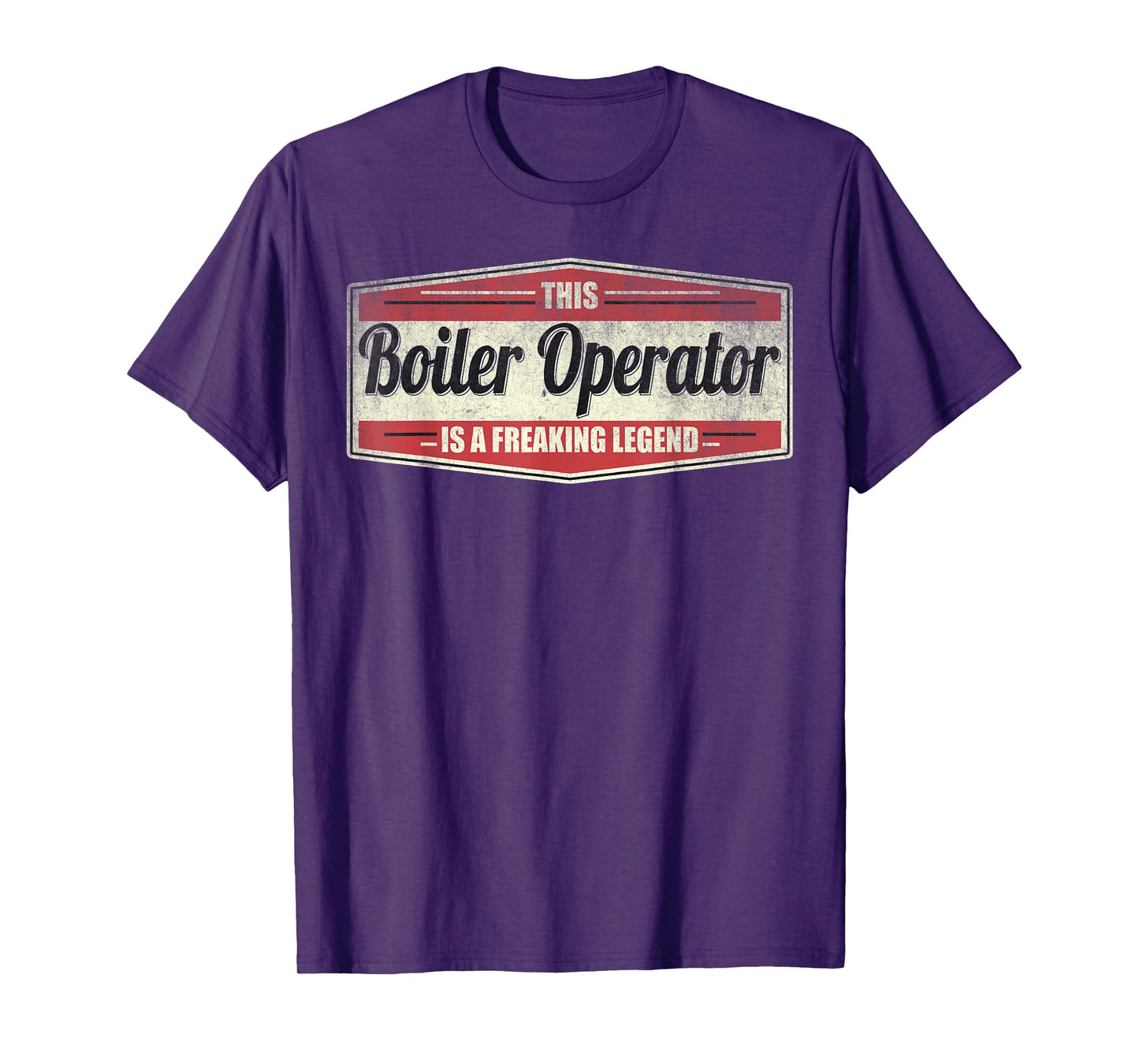 Funny Profession Quote Vintage Boiler Operator T-Shirt