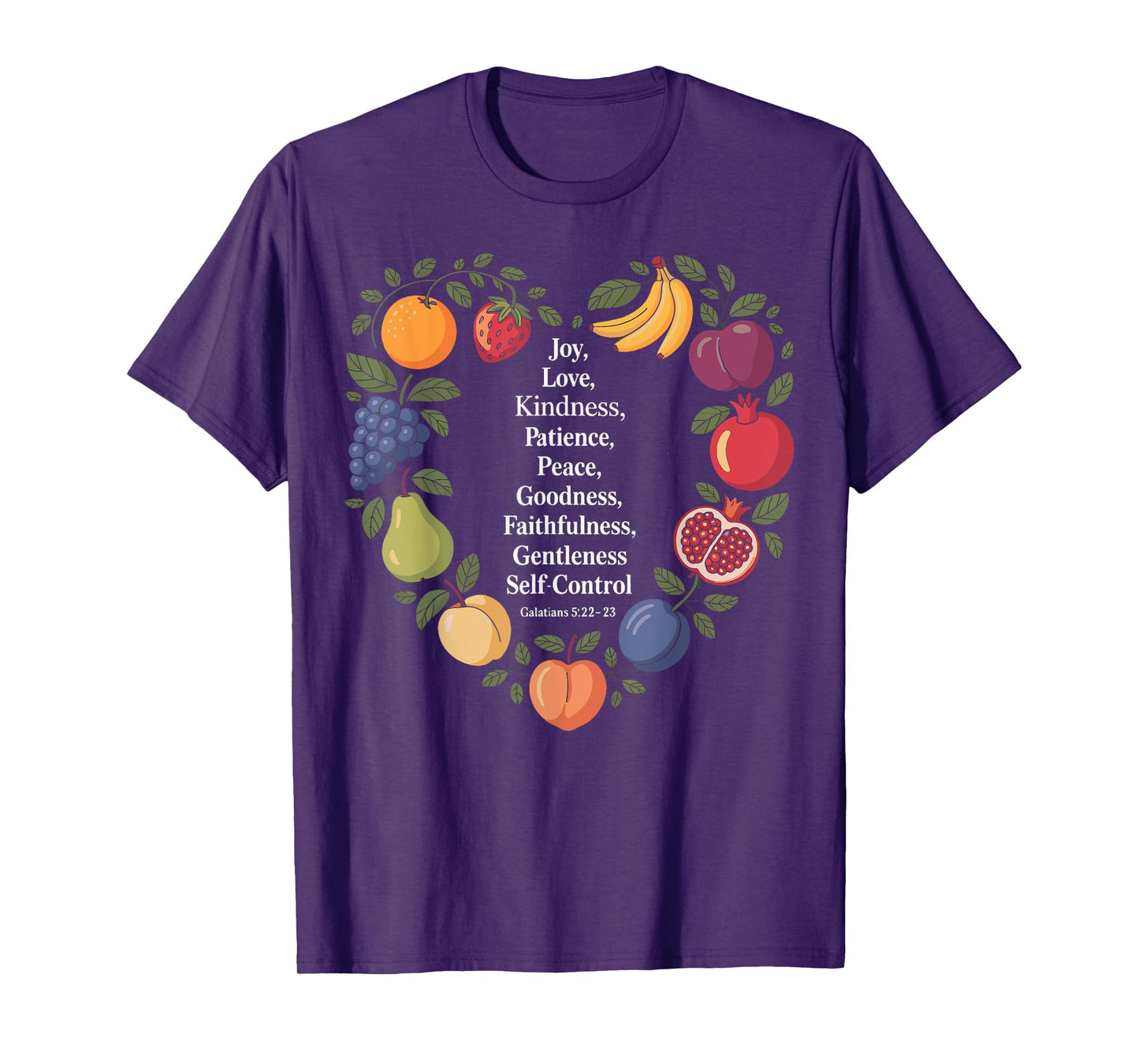 Awesome Galatians Fruit Of The Spirit Religious Verses T-Shirt