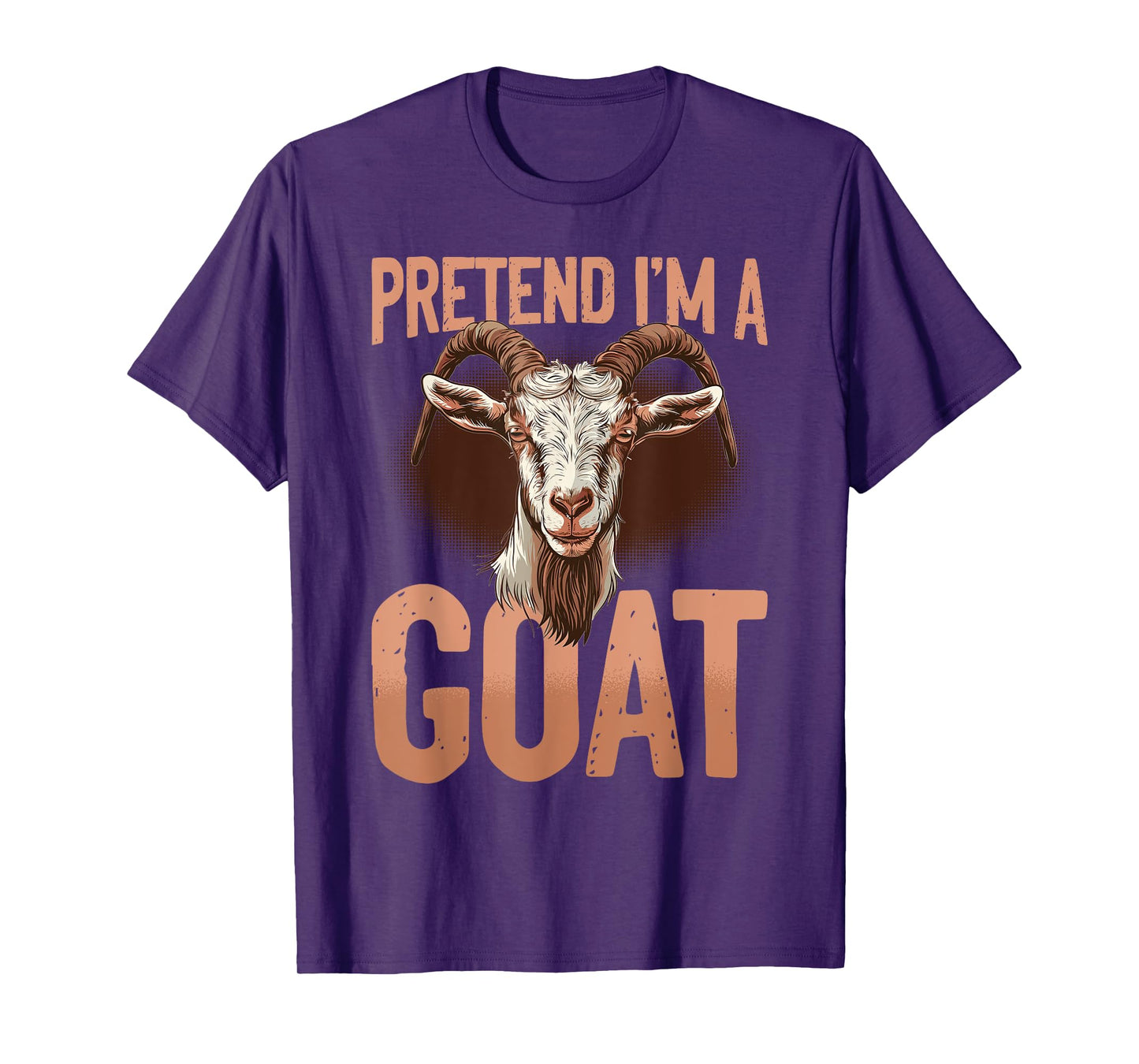 Funny Goat Farmer Animal Pretend I'm A Goat T-Shirt