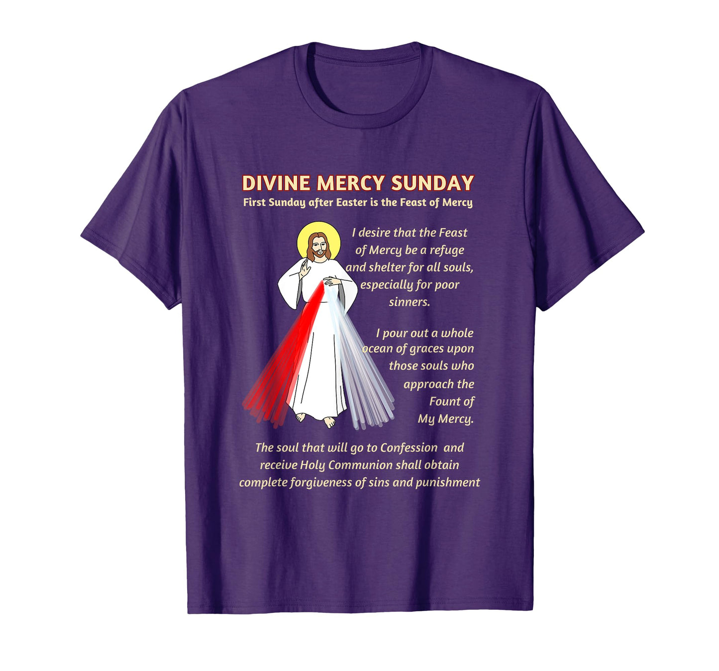 Divine Mercy Sunday: First Sunday after Easter T-Shirt