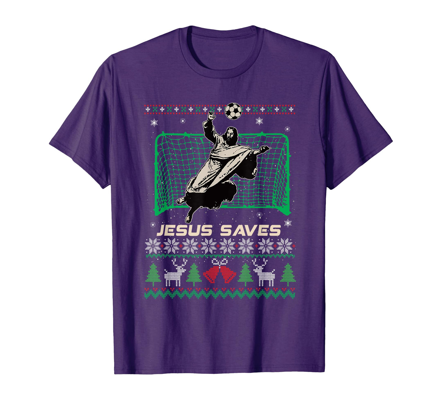 Jesus Saves, Ugly Christmas Sweater, Jesus Keeper T-Shirt