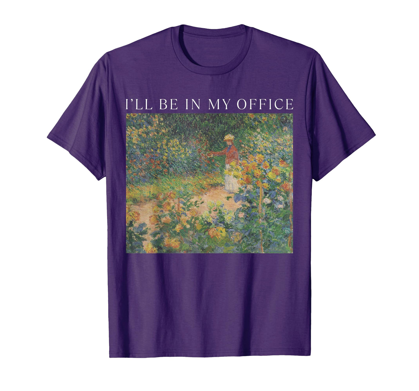 I'll Be in My Office Garden Funny Distressed Gardening T-Shirt
