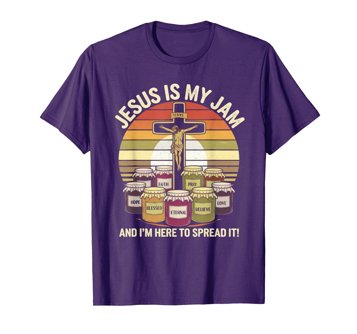 Jesus is My Jam Tshirt Men Women Christian Bible Verse T-Shirt