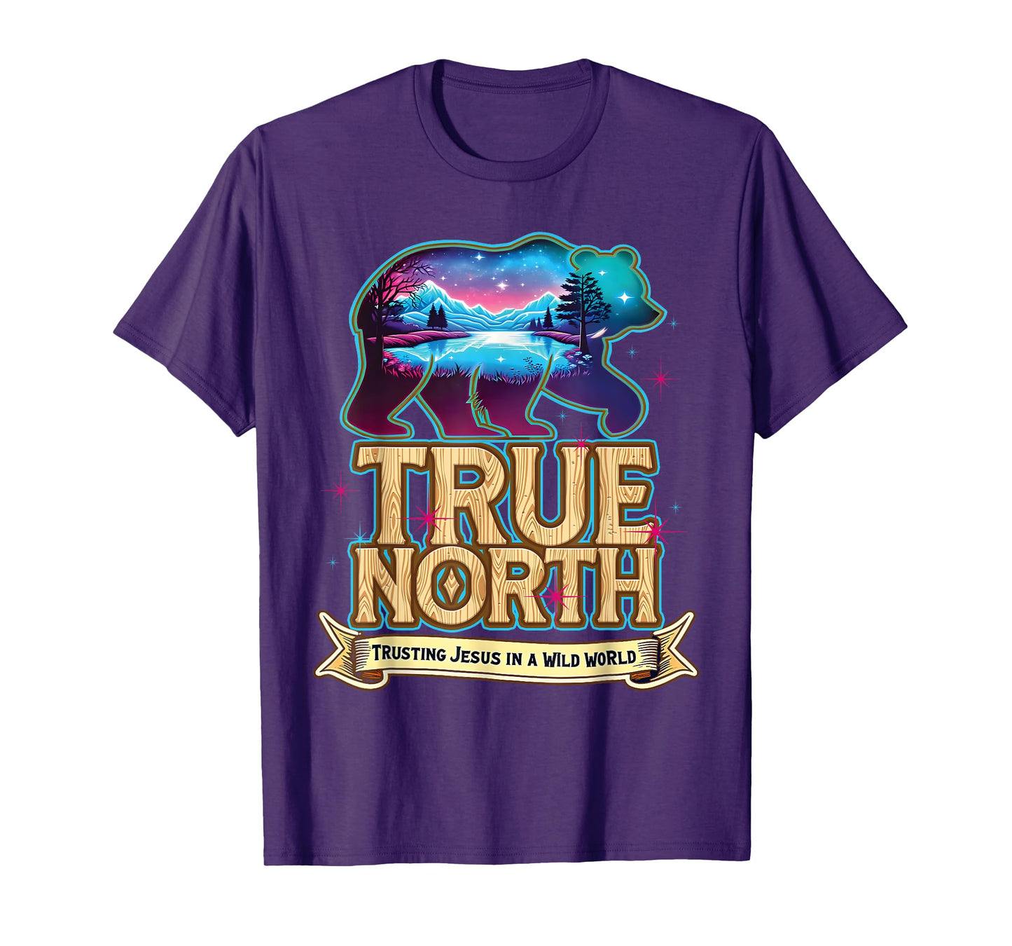 True North Trusting Jesus In A Wild World VBS 2025 T-Shirt