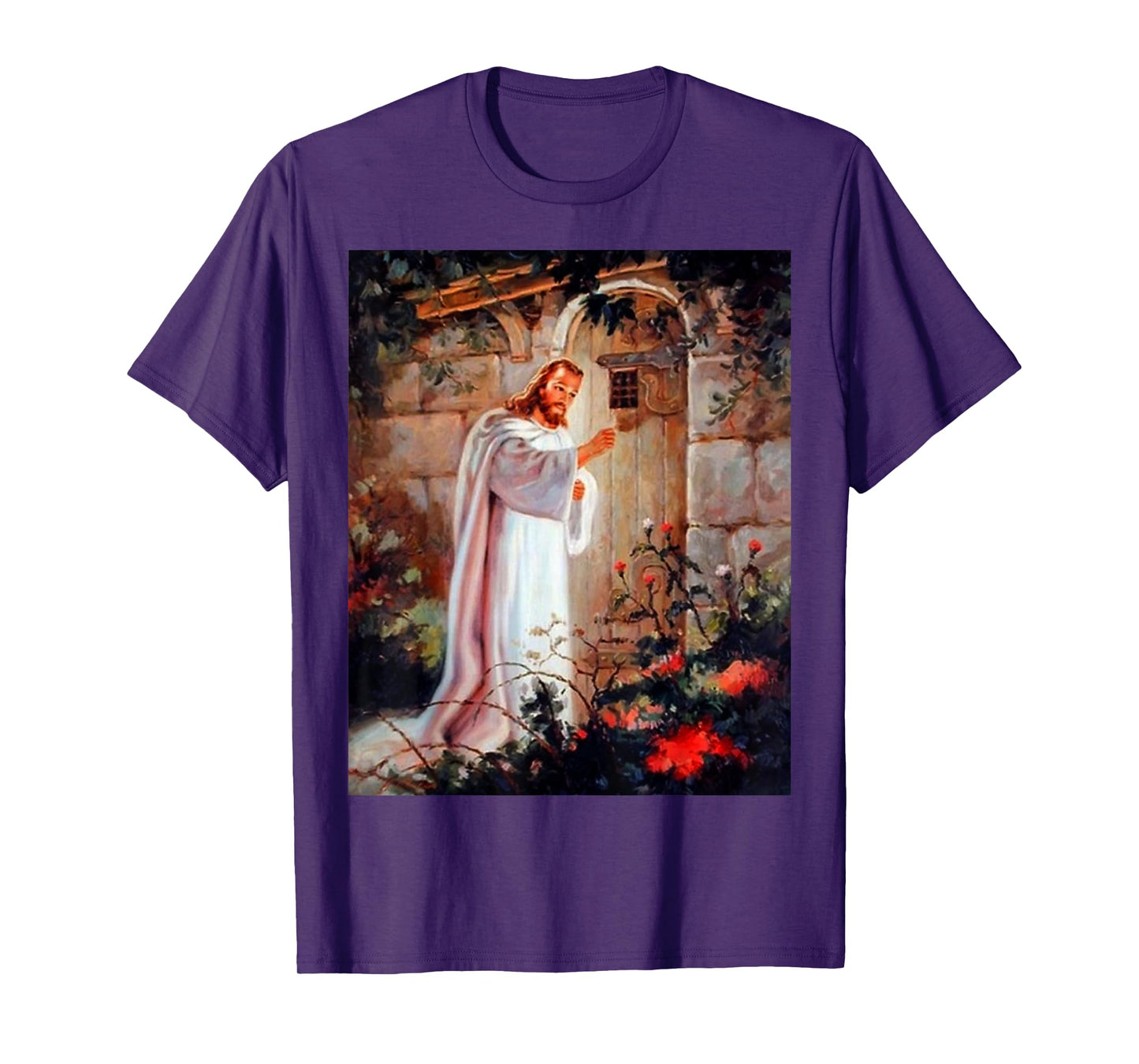 Jesus Christ Knocking At the Door Jesus T-Shirt