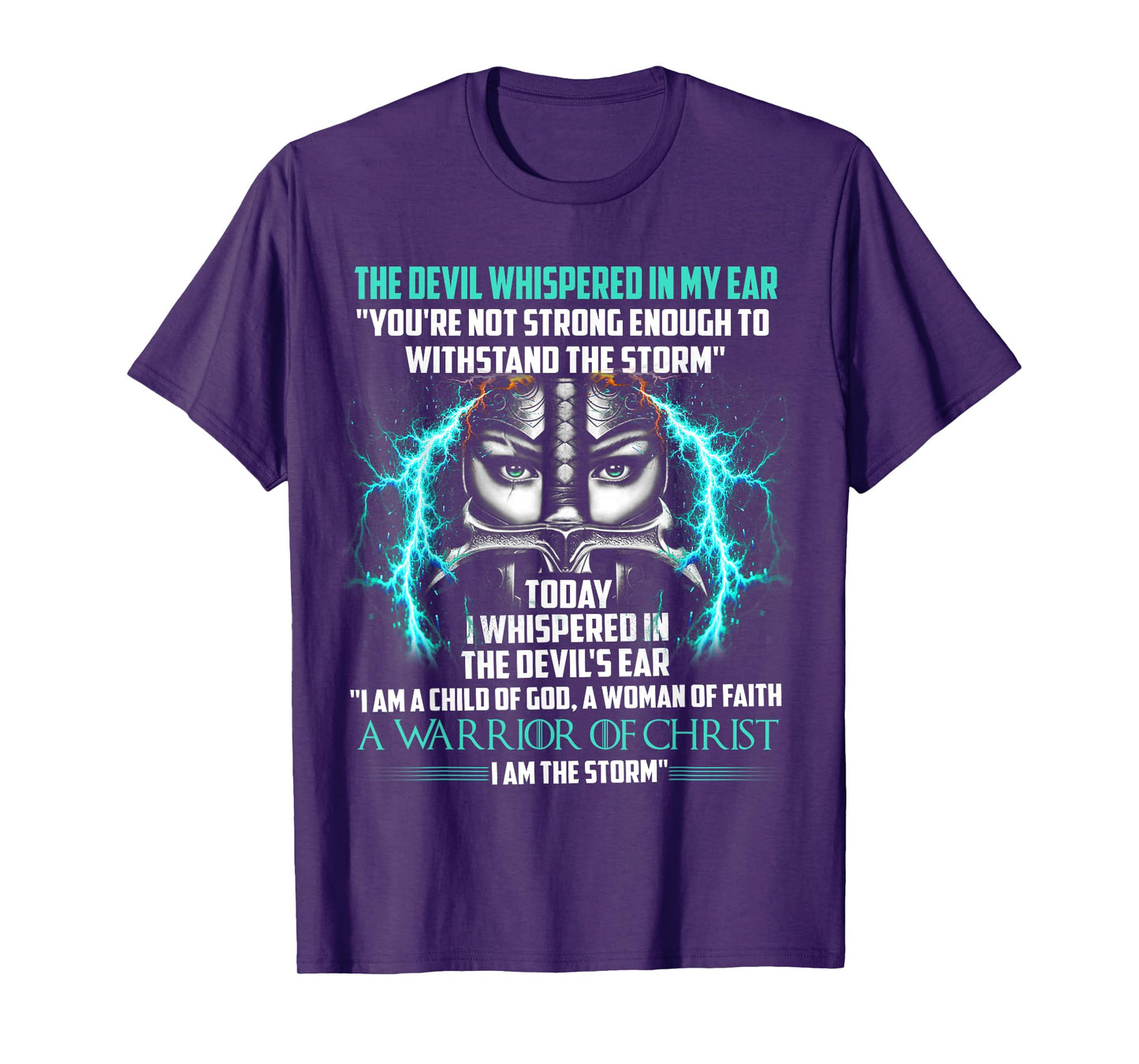 Women Knight Templar I Am A Child Of God A Warrior Of Christ T-Shirt