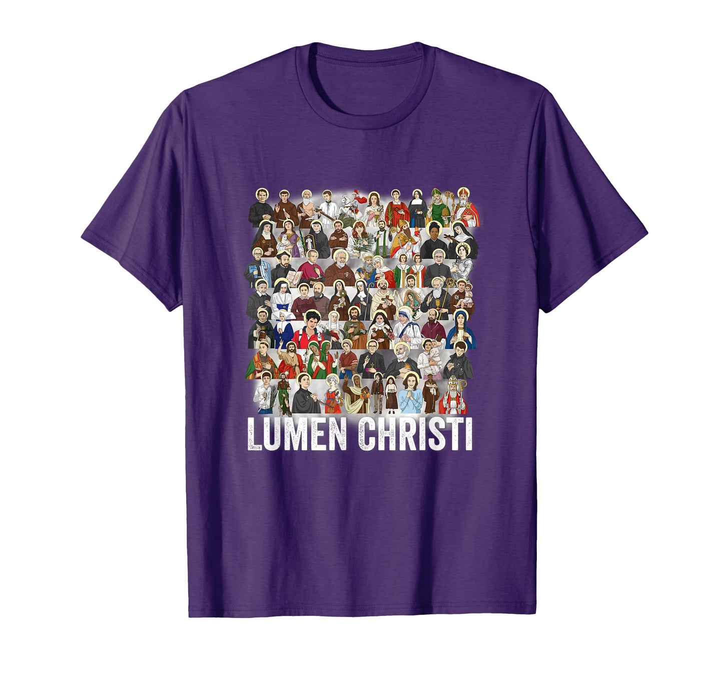 Catholic Patron Saints Latin Religious T-Shirt