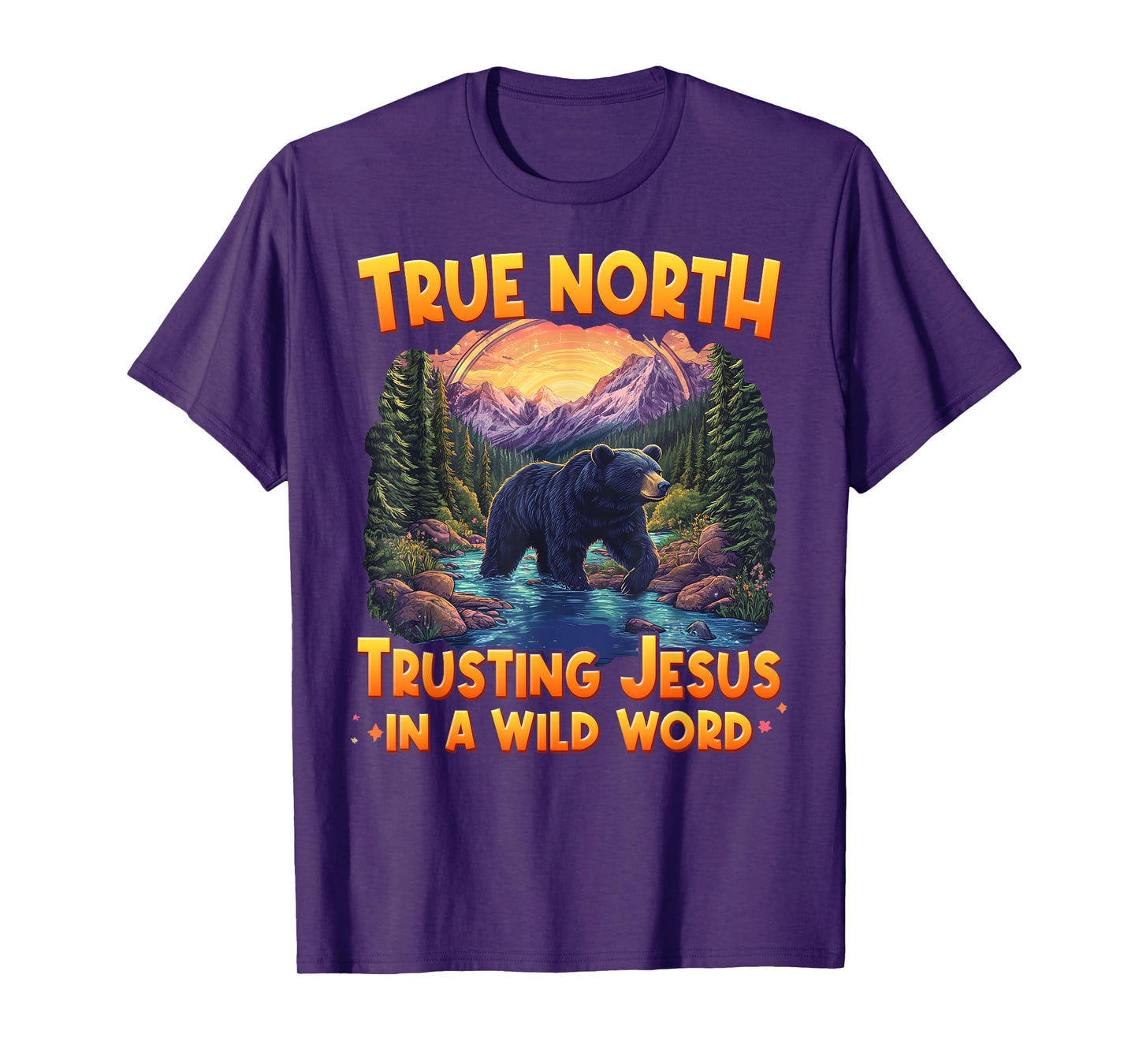True-North Trusting Jesus In A Wild World VBS 2025 T-Shirt