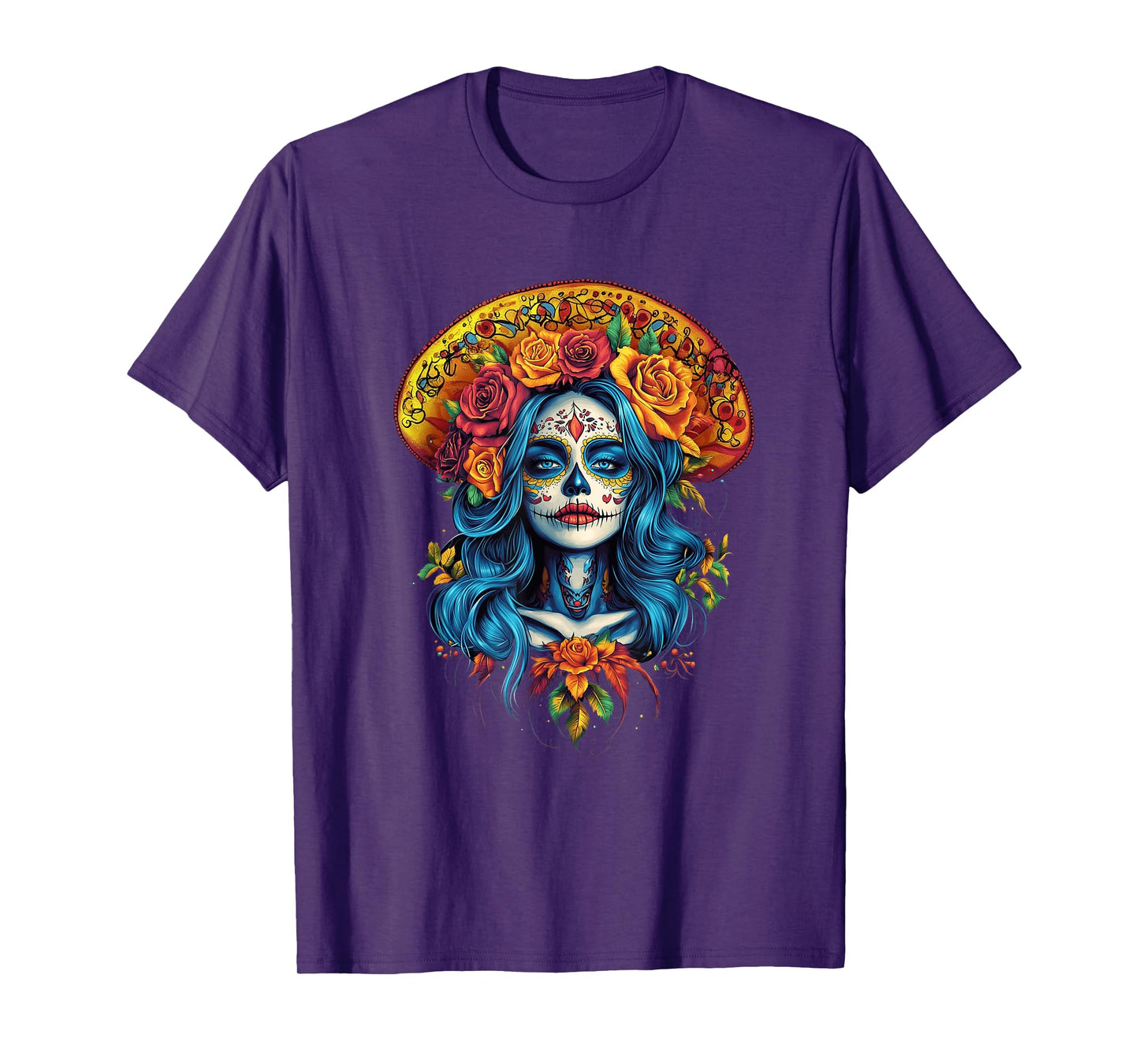 Dia De Los Muertos Skeletons Dancing Mexican Day Of Dead T-Shirt