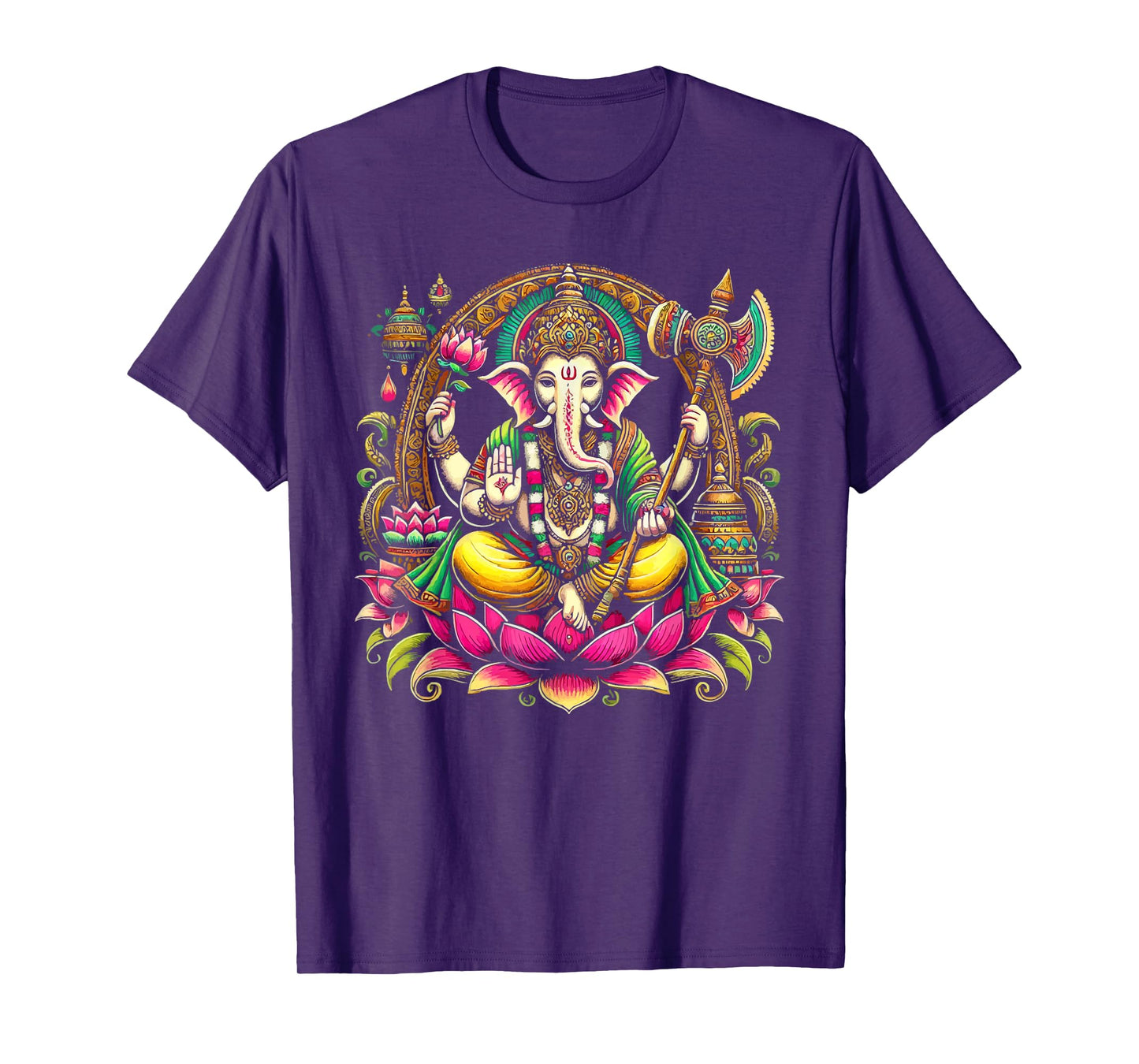 Ganesh Chaturthi Hindu Festival Elephant Lord Ganesha T-Shirt