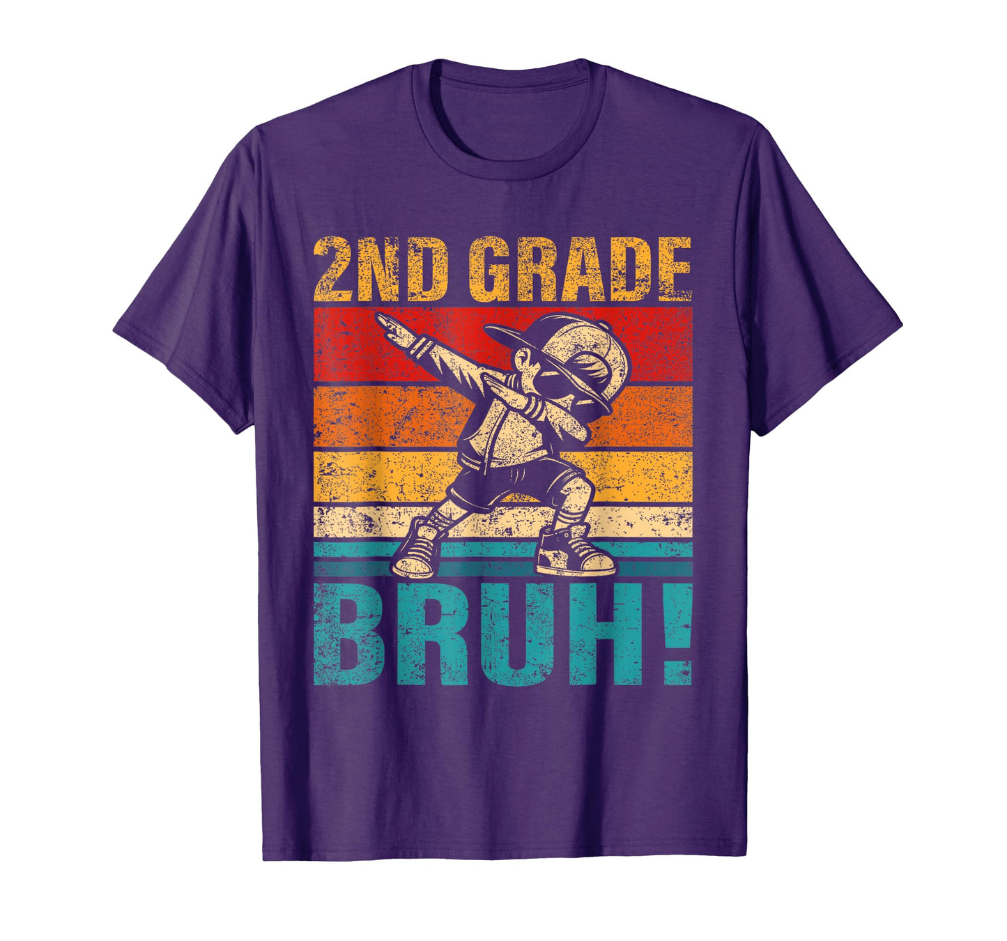2nd Grade Level Unlocked – Dabbing Gamer Boy Back to School T-Shirt
