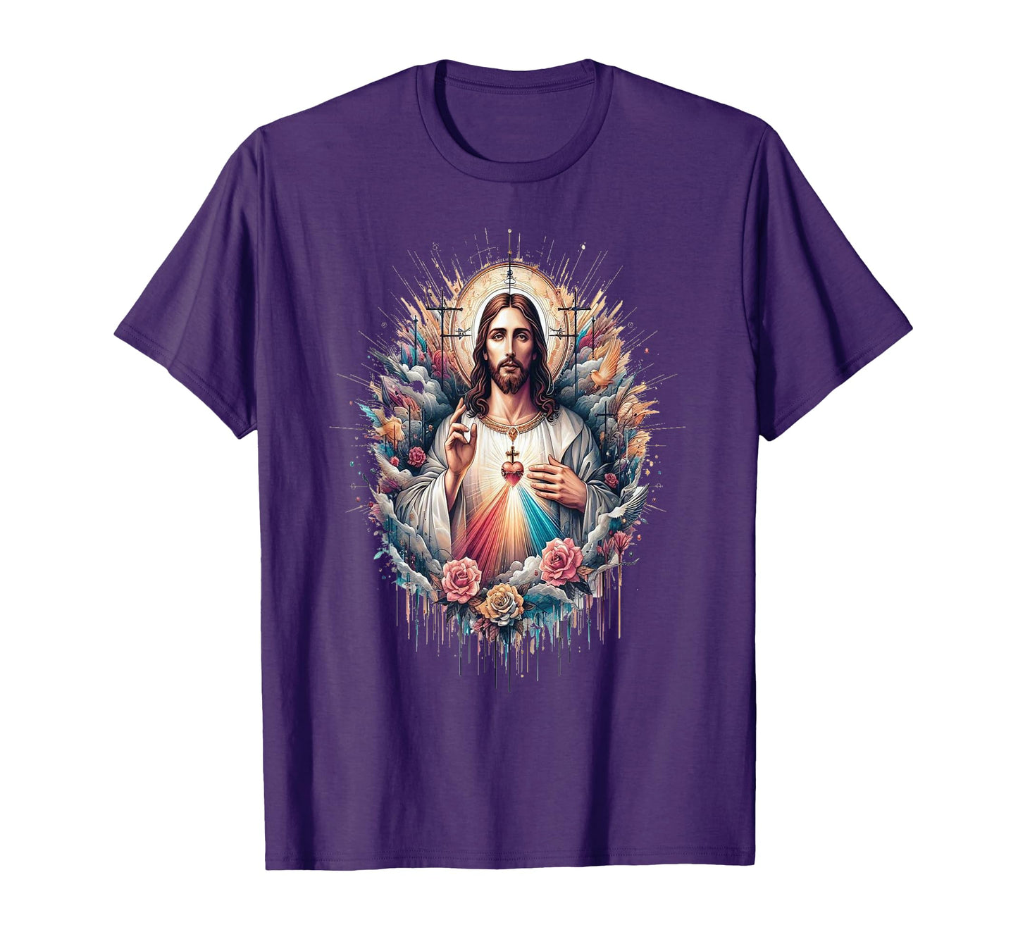 Jesus I Trust In You Divine Mercy Catholic T-Shirt