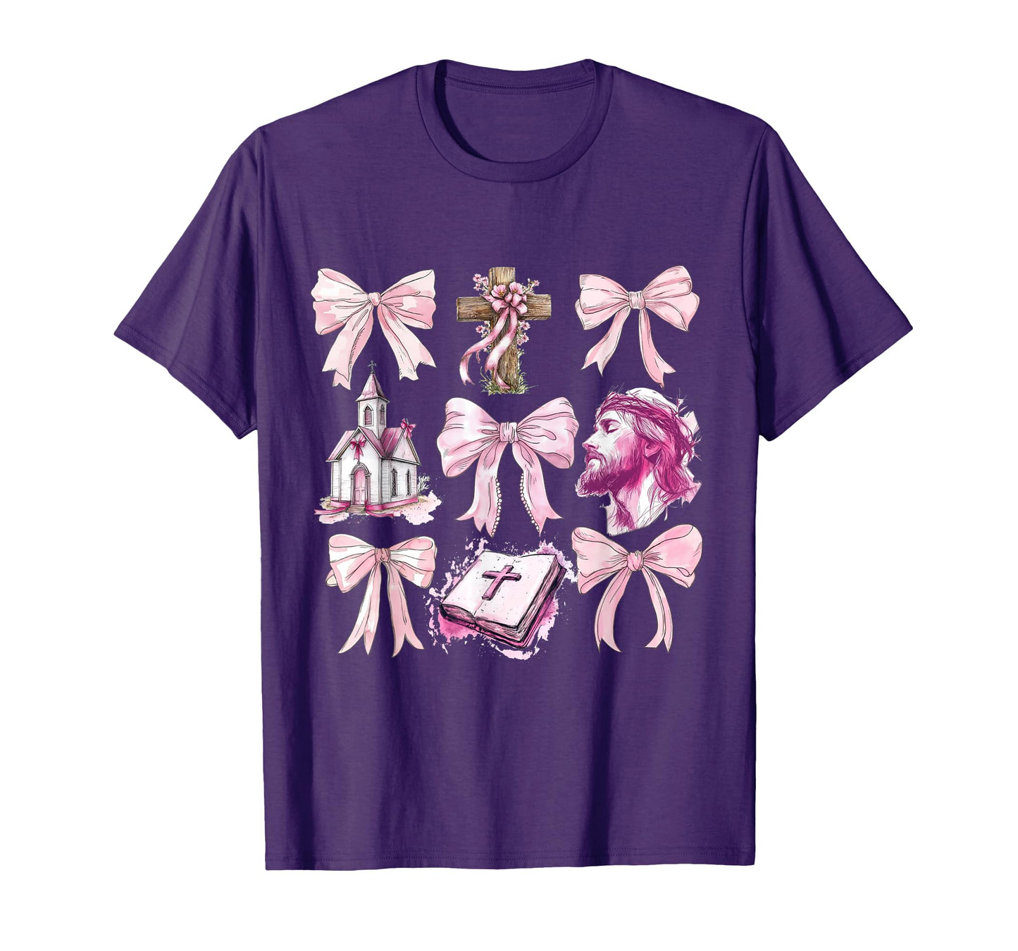 Let Me Tell You About My Jesus Christian Coquette Bow T-Shirt